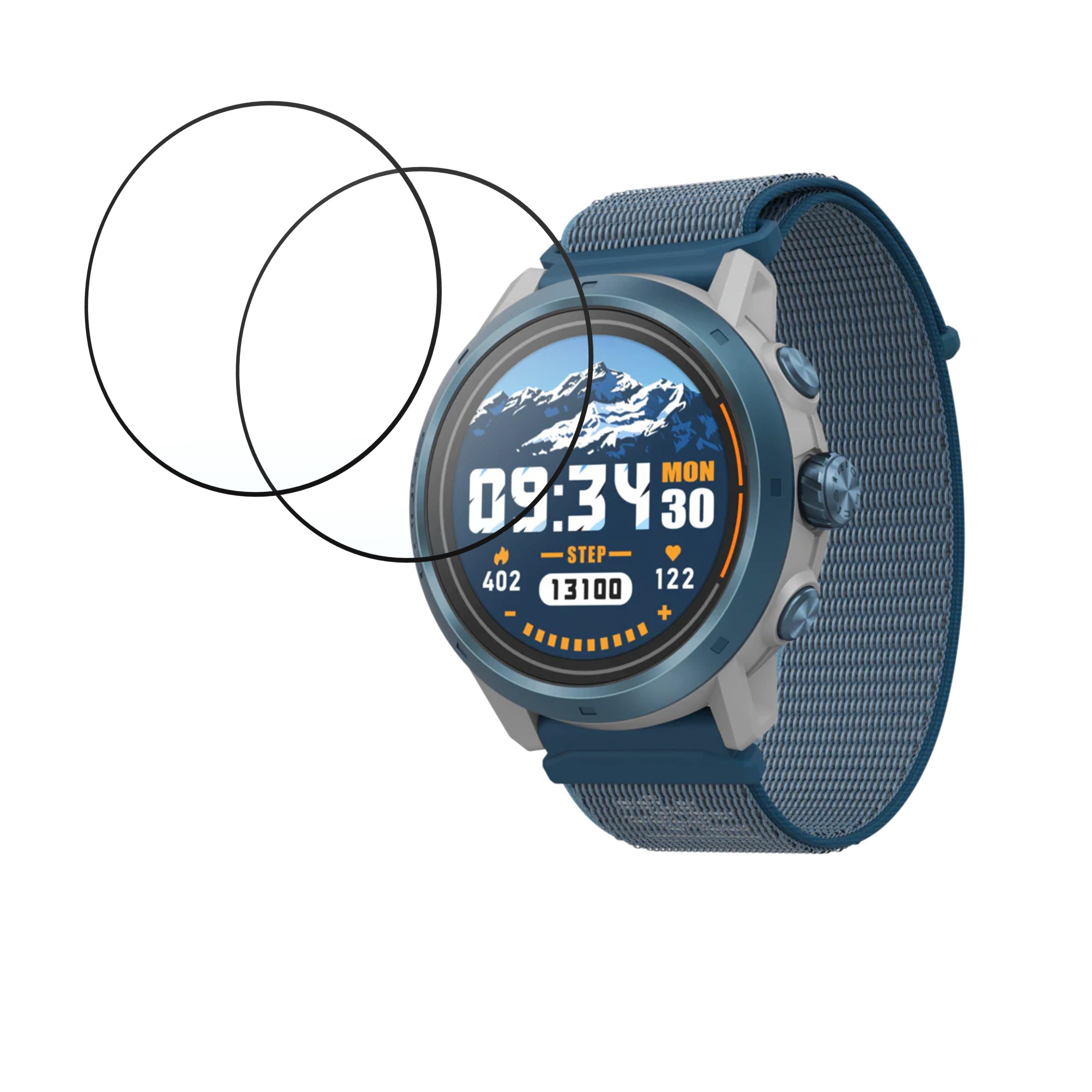 COROS APEX 2 Pro Smartwatch Screen Protector 9H Protective Compatible Flexible