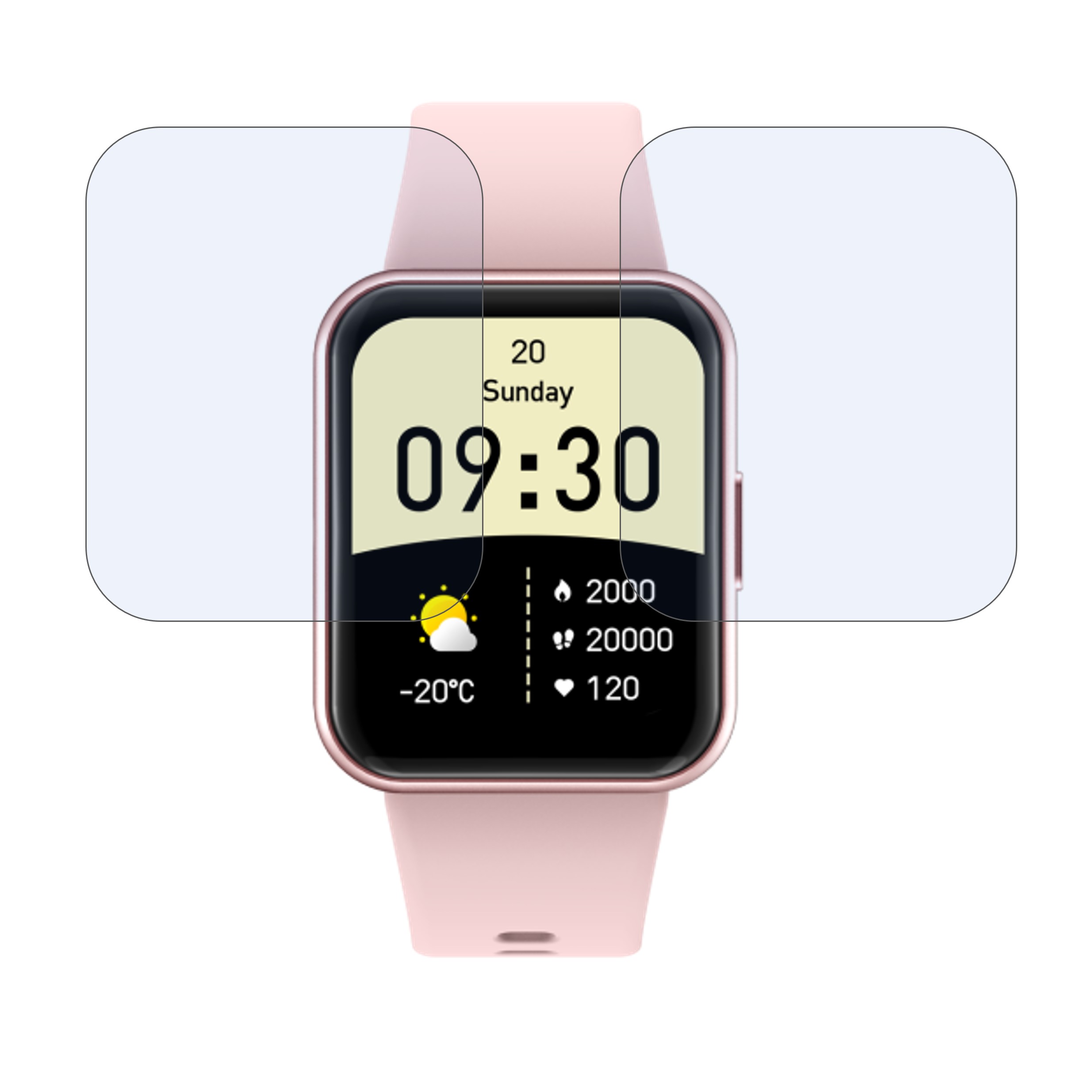 Helix Smart Metal fit 3.0 Smartwatch -TW0HXW503T Smartwatch Screen Protector 9H Protective Compatible Flexible