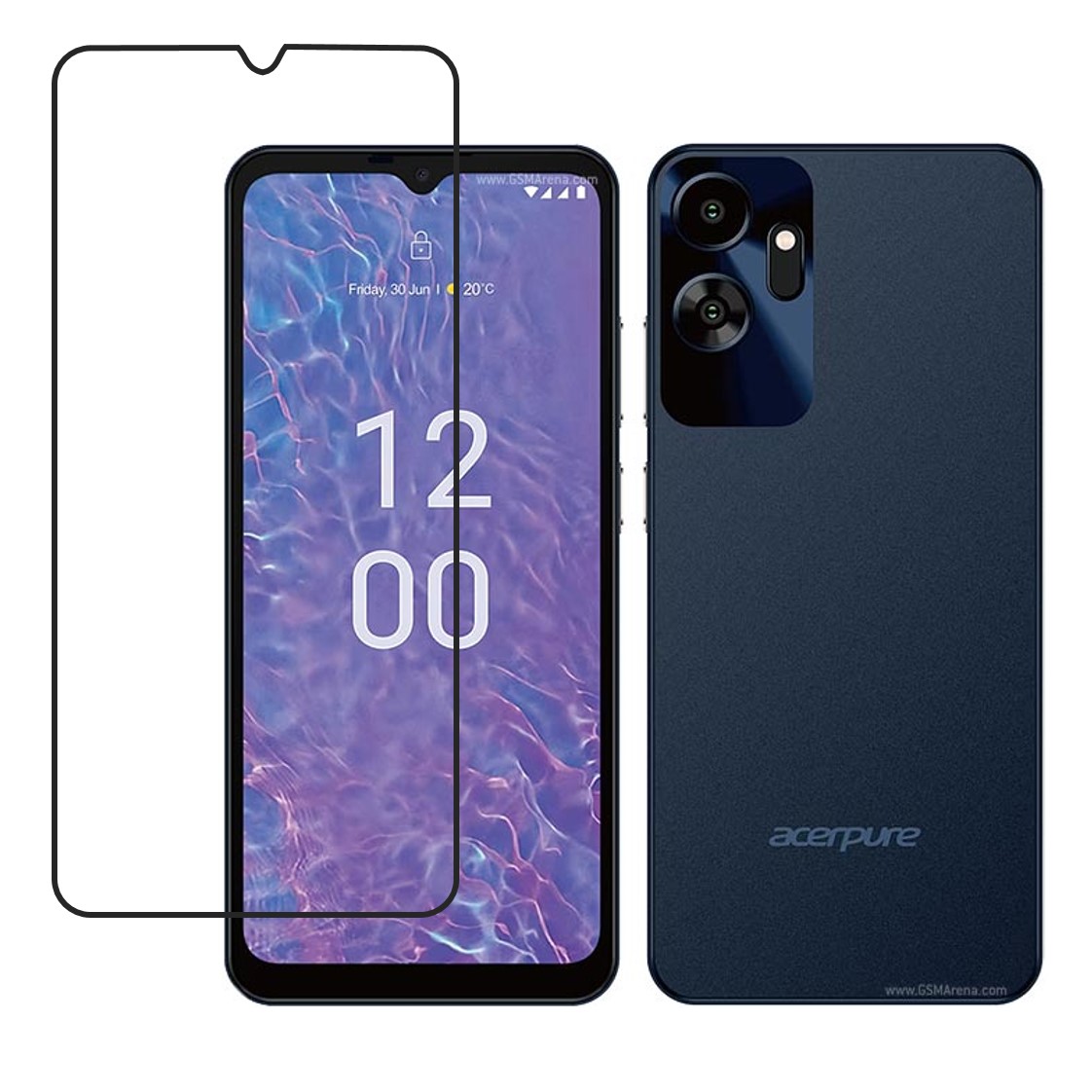 Acer Acerone Liquid S272E4 Compatible With Mobile Front Screen Protector  (Flexible Screen Protector)