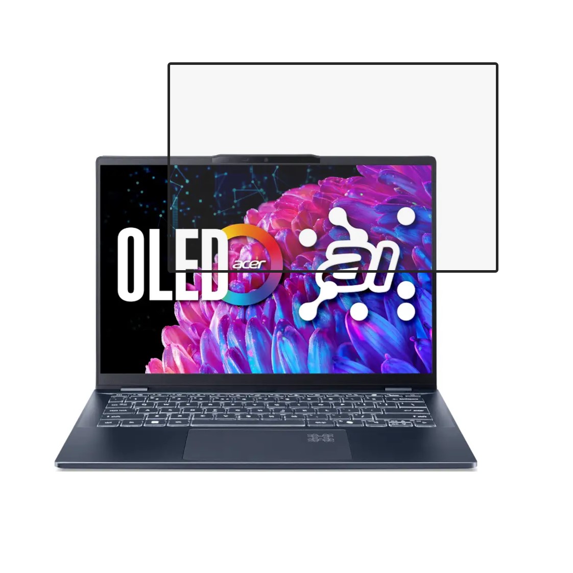 Laptop Screen Protector Compatible With Acer Swift 14 AI Intel Core Ultra 5 (14 Inch)9H Protective Ultra Clear (Flexible Screen Protector)