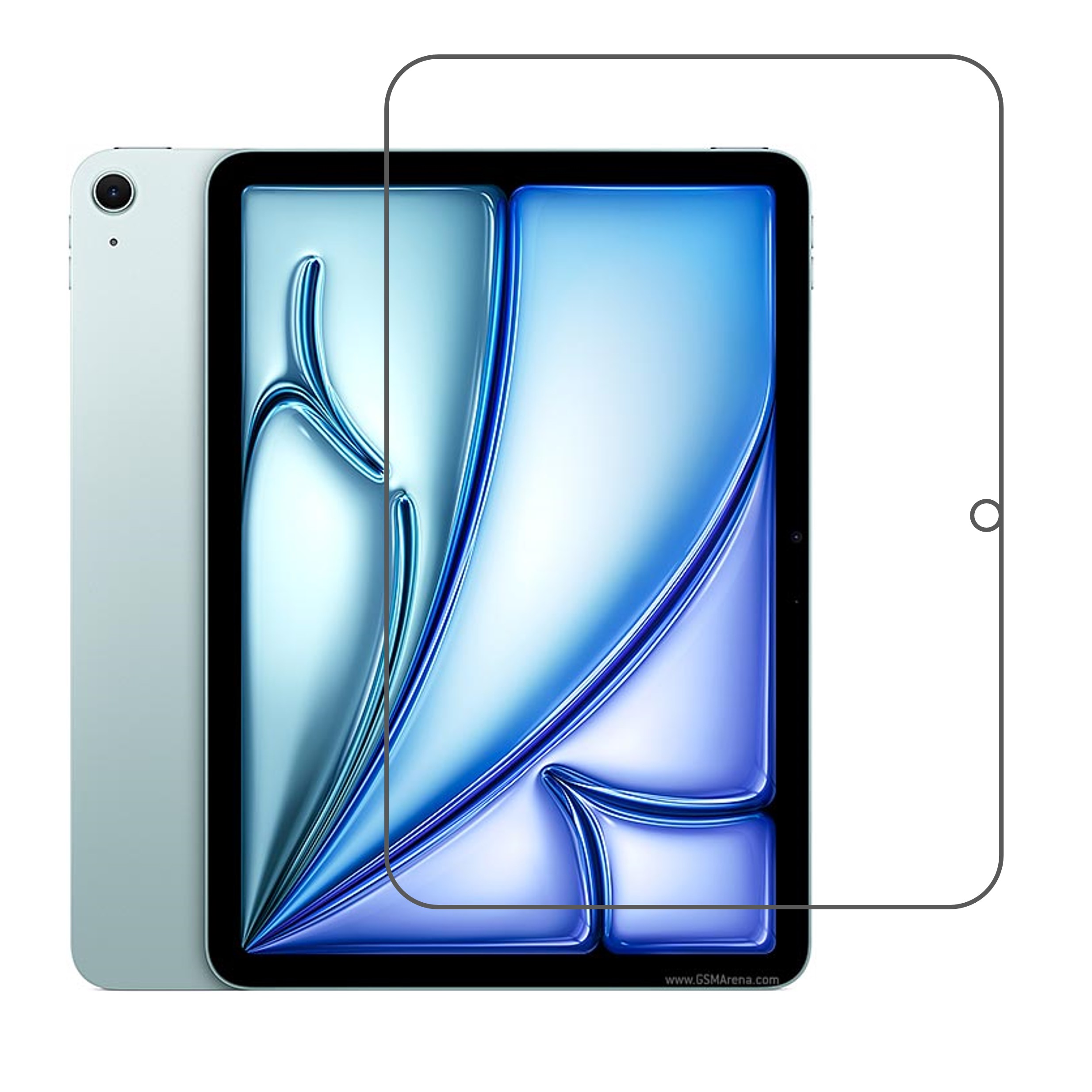 Apple iPad Air 11 (2024) Tablet Screen Protector 9H Protective Compatible Flexible