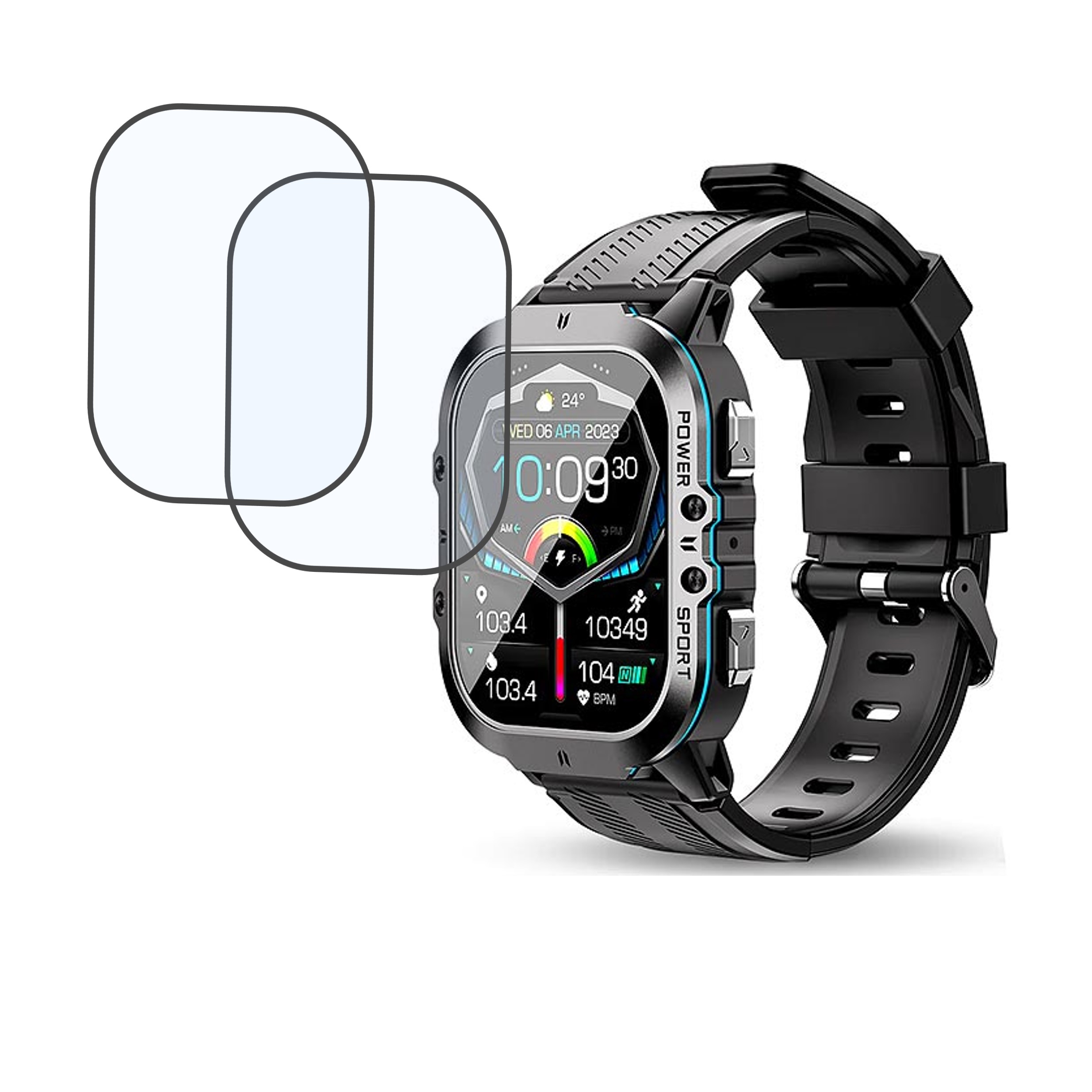 Oukitel BT20 Smartwatch Screen Protector 9H Protective Compatible Flexible