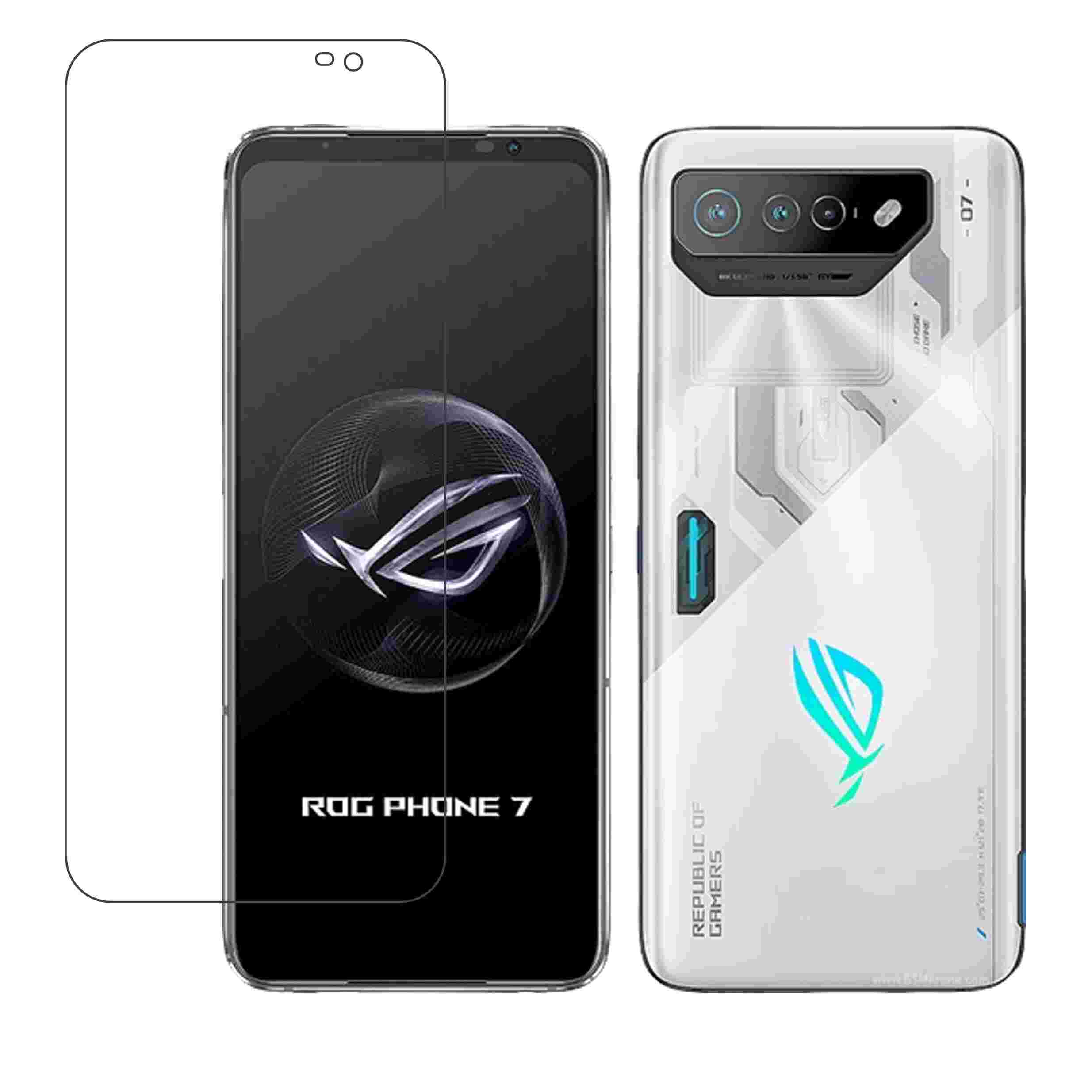 Asus ROG Phone 7 Ultimate Compatible With Mobile Front Screen Protector  (Flexible Screen Protector)