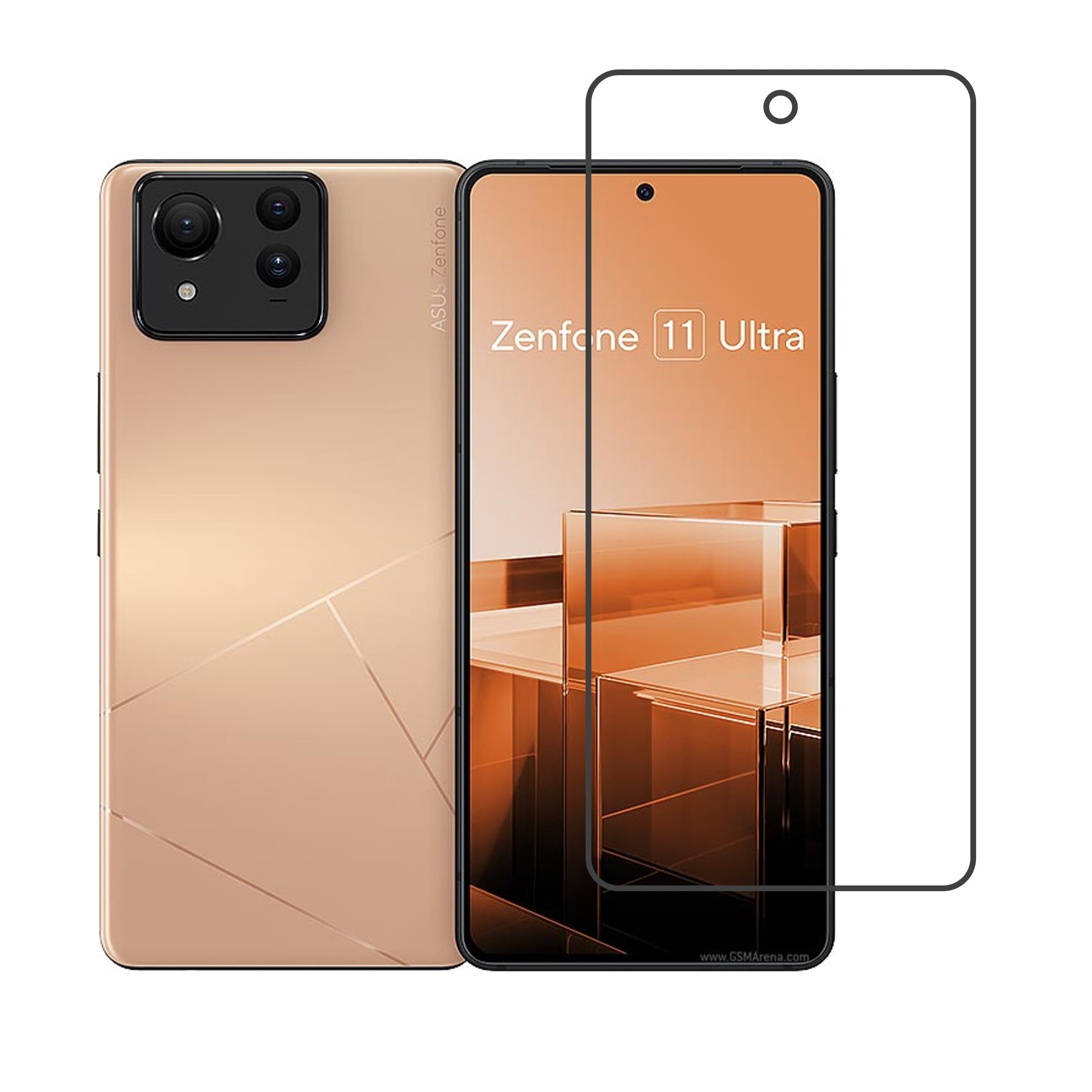 Asus Zenfone 11 Ultra Compatible With Mobile Front Screen Protector  (Flexible Screen Protector)