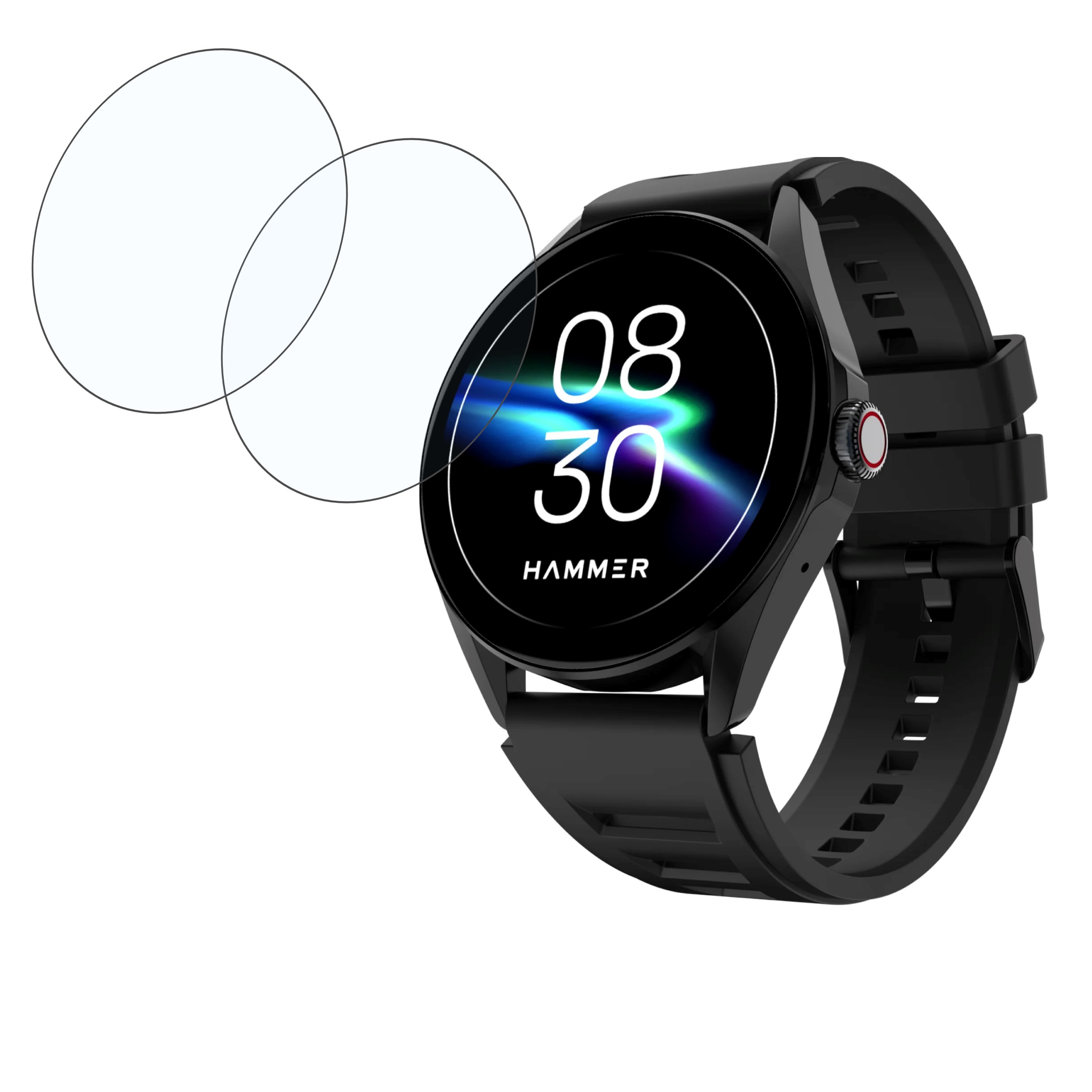 Hammer Cyclone Smartwatch Screen Protector 9H Protective Compatible Flexible