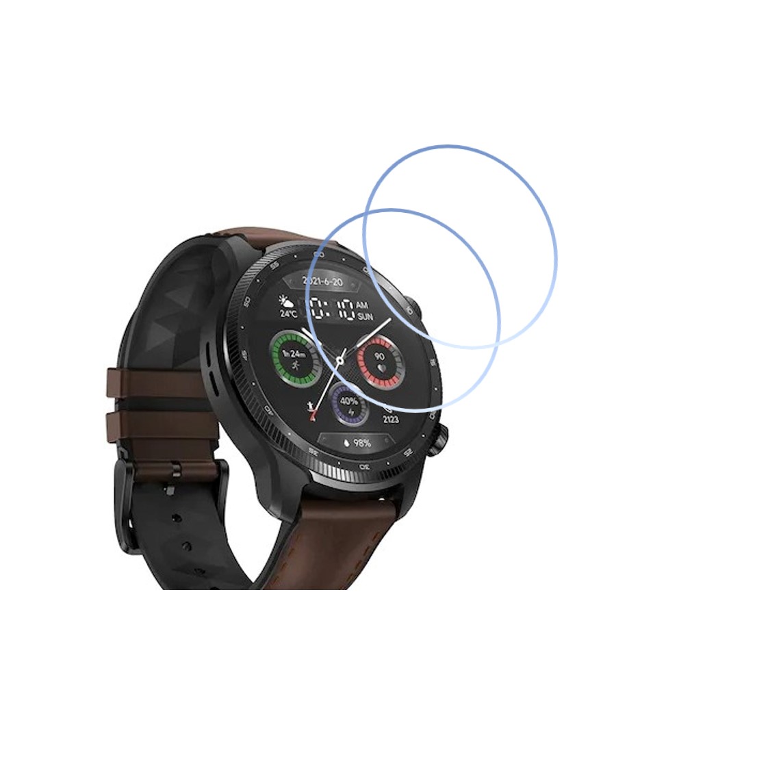 Ticwatch Pro X Smartwatch Screen Protector 9H Protective Compatible Flexible