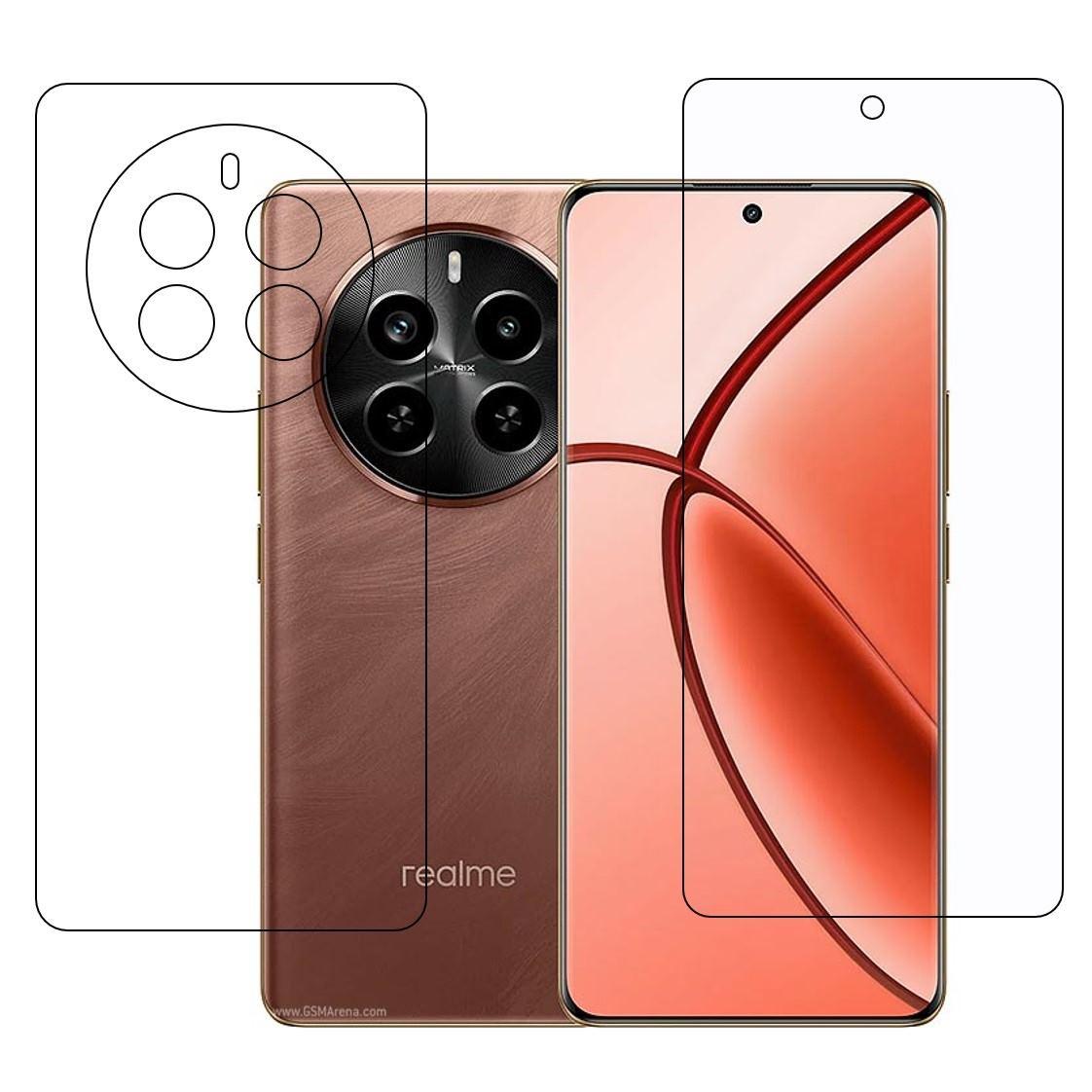 Realme P1 Pro (Front & Back) 9H Protective Compatible Flexible Unbreakable Mobile Screen Protector
