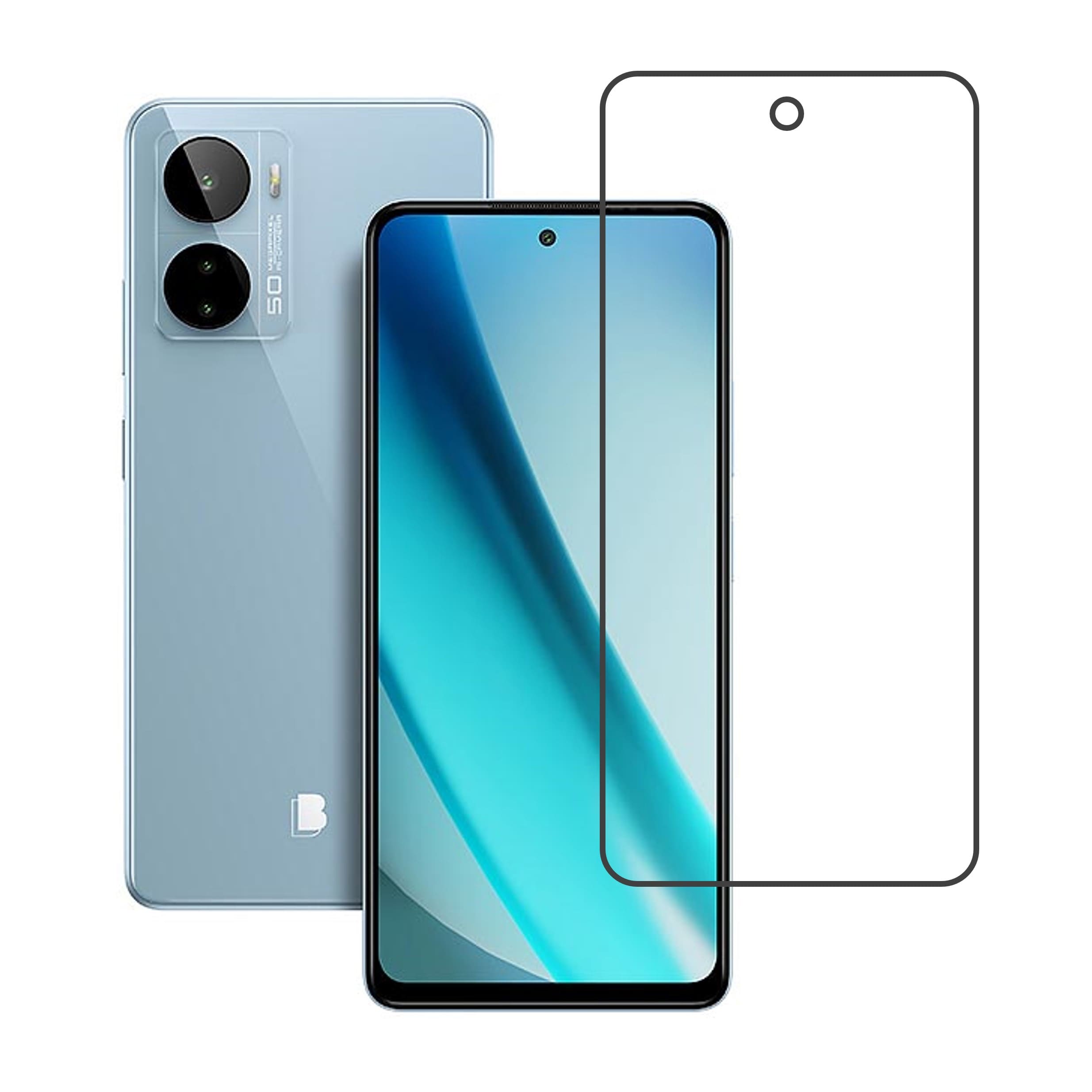 BLU G93 Compatible With Mobile Front Screen Protector  (Flexible Screen Protector)
