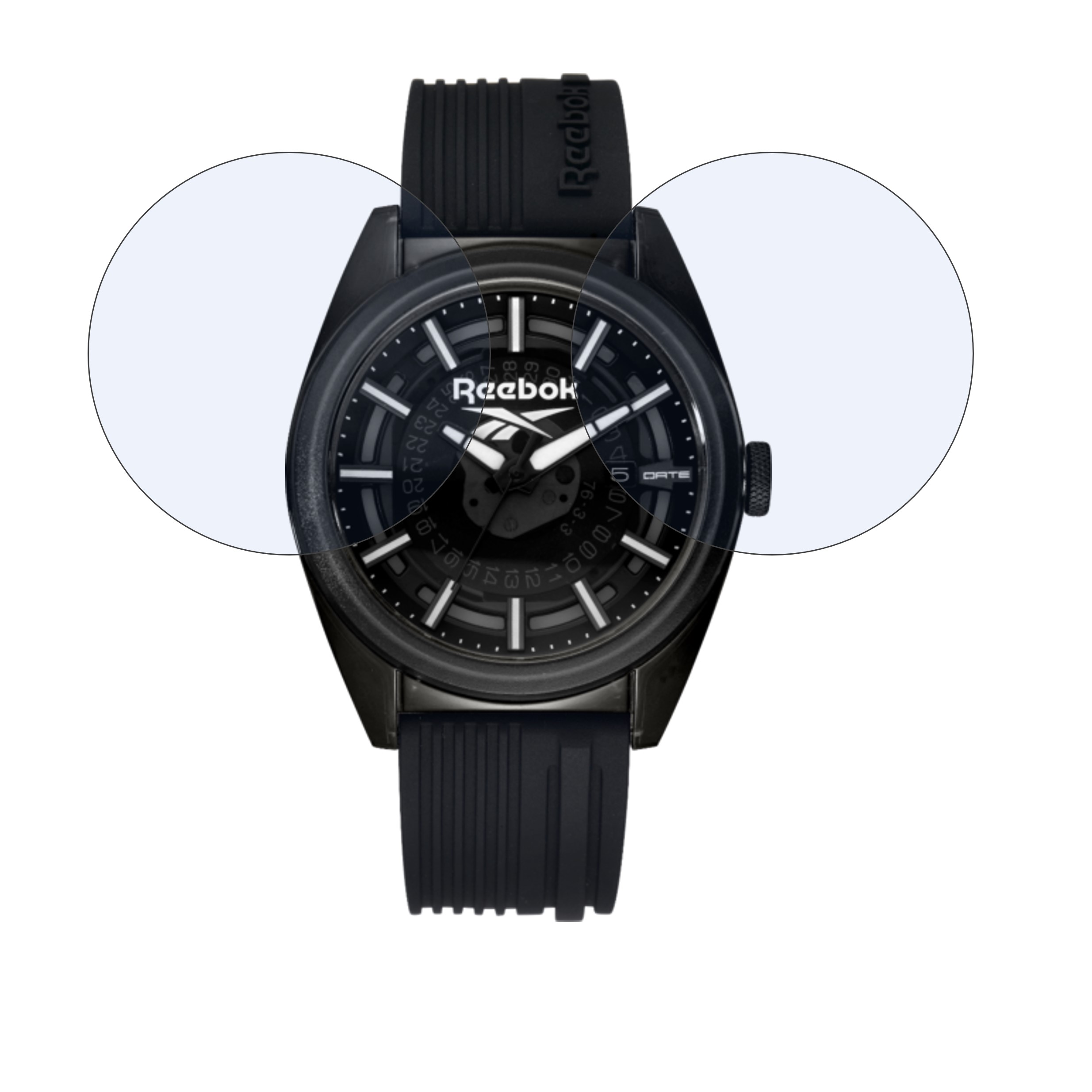 Reebok WALKER Smartwatch Screen Protector 9H Protective Compatible Flexible