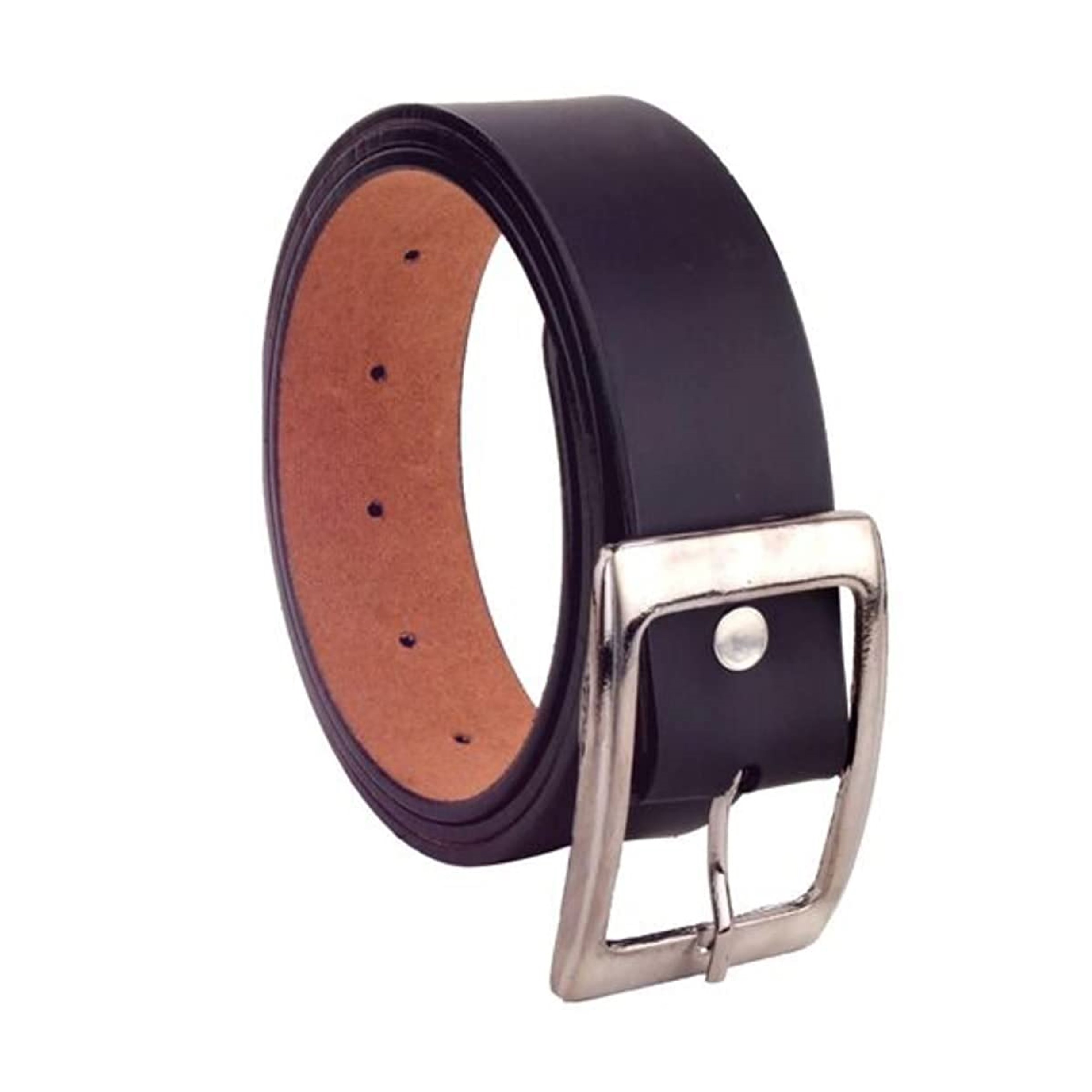 Shop Casual Leather Belt - Black Online