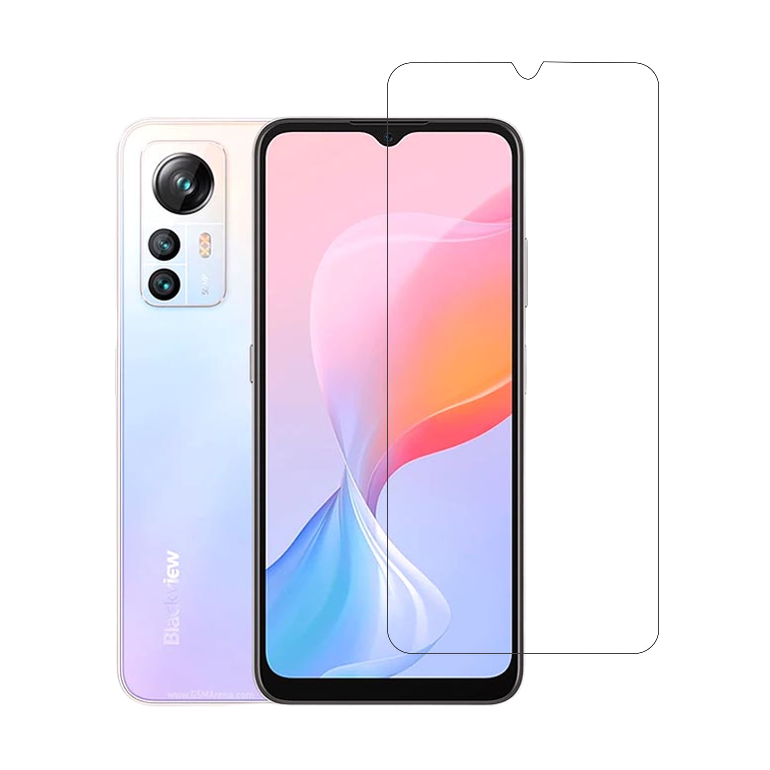 Blackview A85 Compatible With Mobile Front Screen Protector  (Flexible Screen Protector)