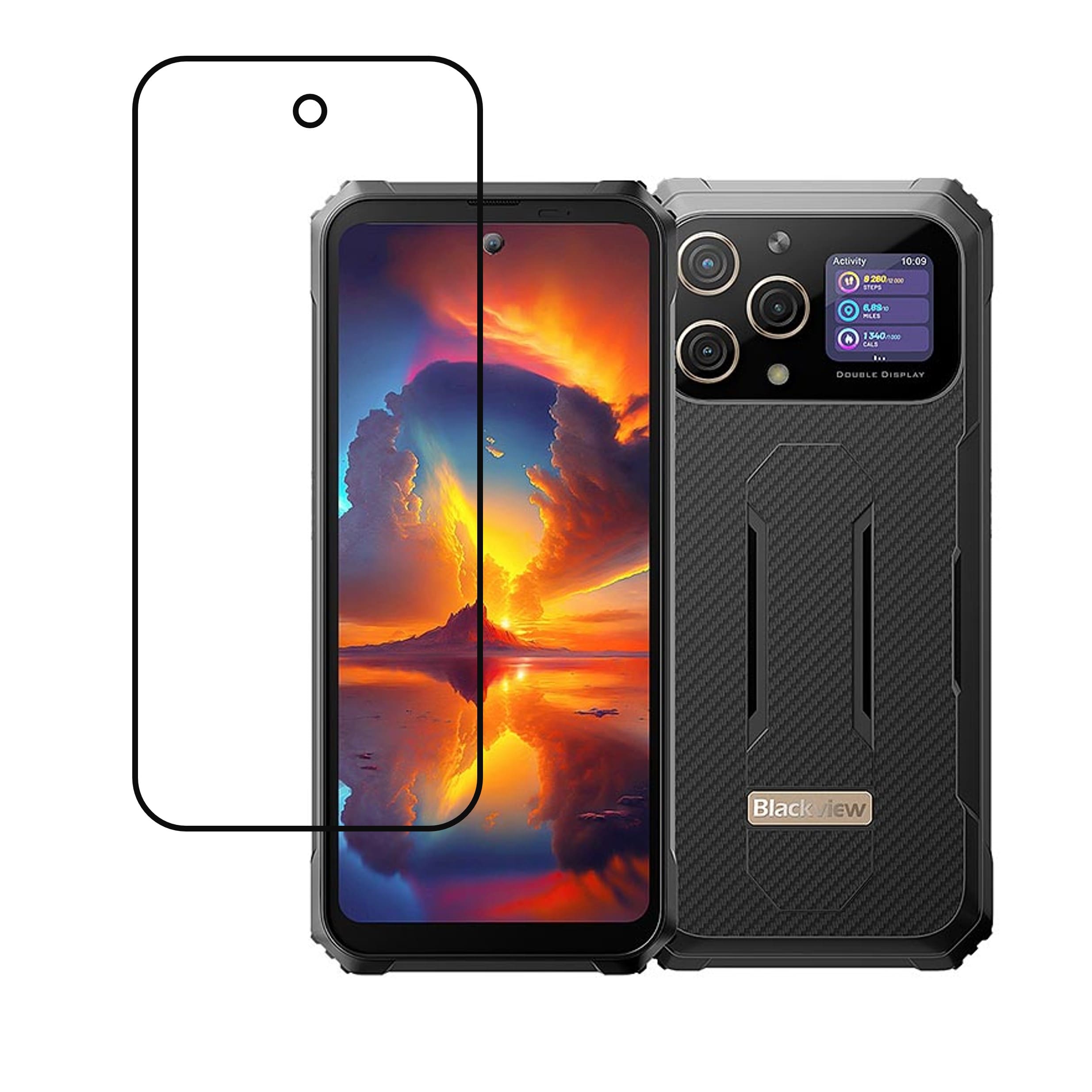 Blackview BL8000 Compatible With Mobile Front Screen Protector  (Flexible Screen Protector)