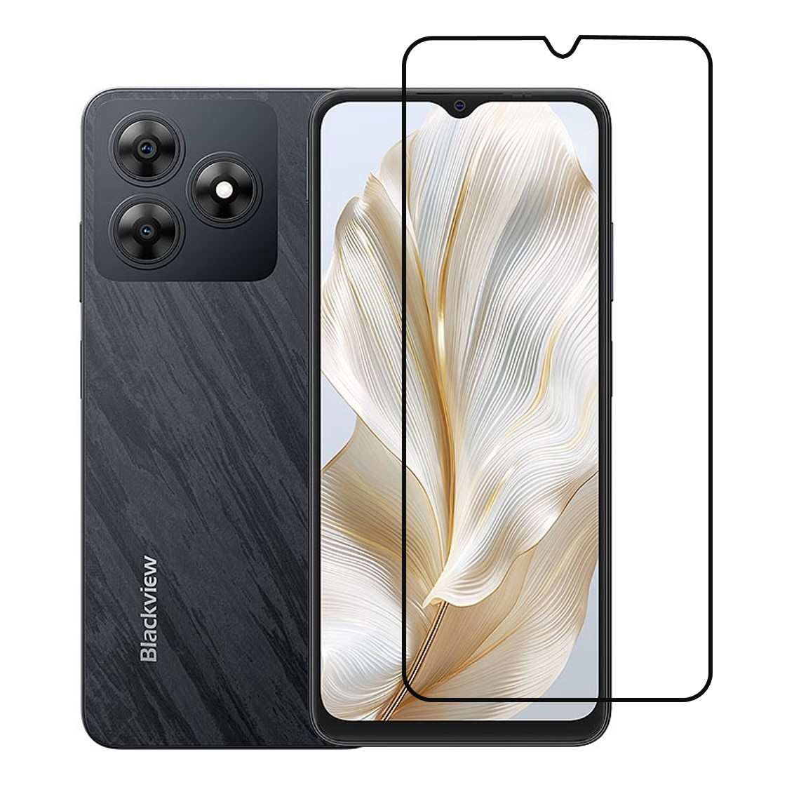 Blackview Wave 8 C Compatible With Mobile Front Screen Protector  (Flexible Screen Protector)