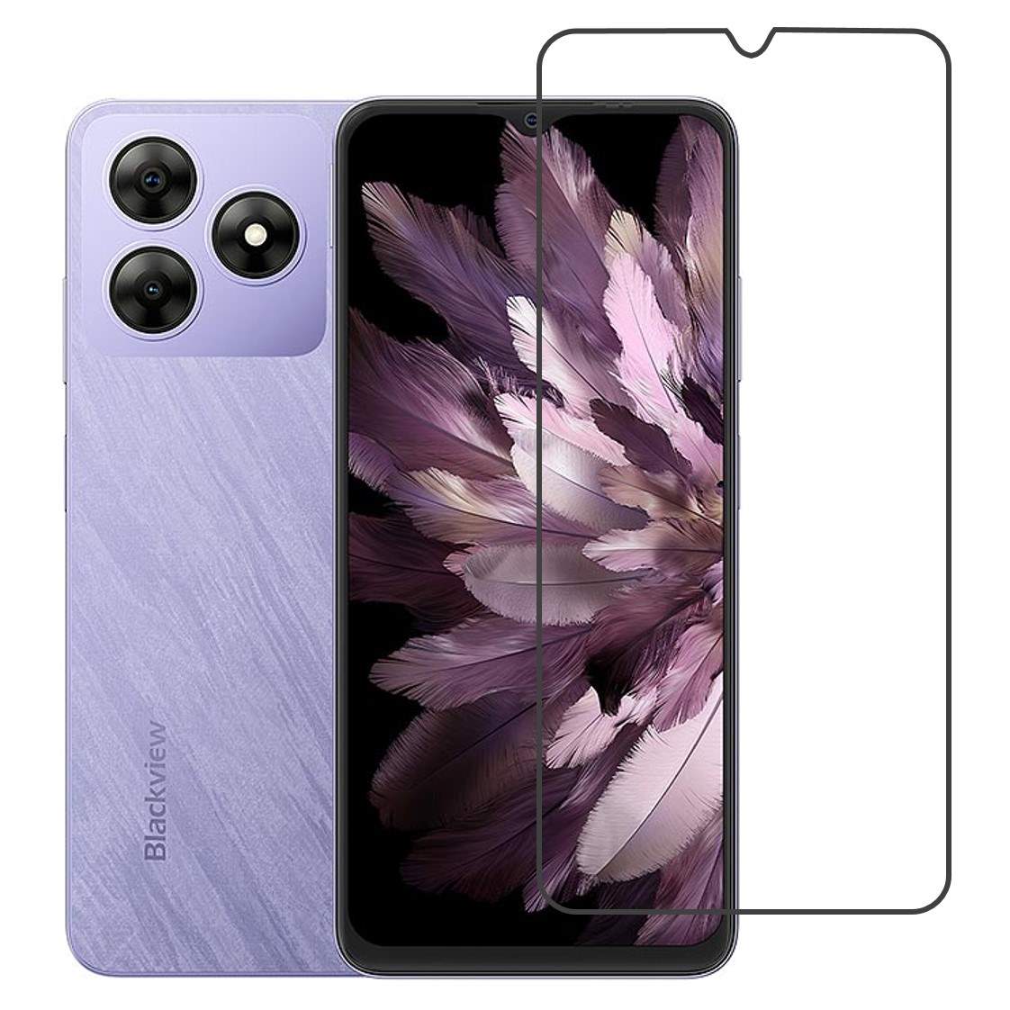 Blackview Wave 8 Compatible With Mobile Front Screen Protector  (Flexible Screen Protector)