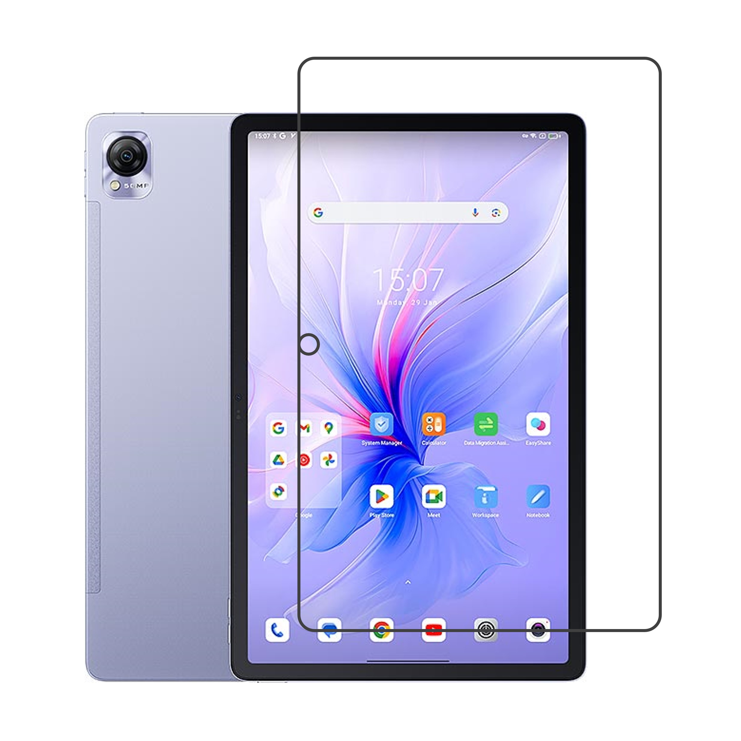 Blackview Mega 1 Tablet Screen Protector 9H Protective Compatible Flexible