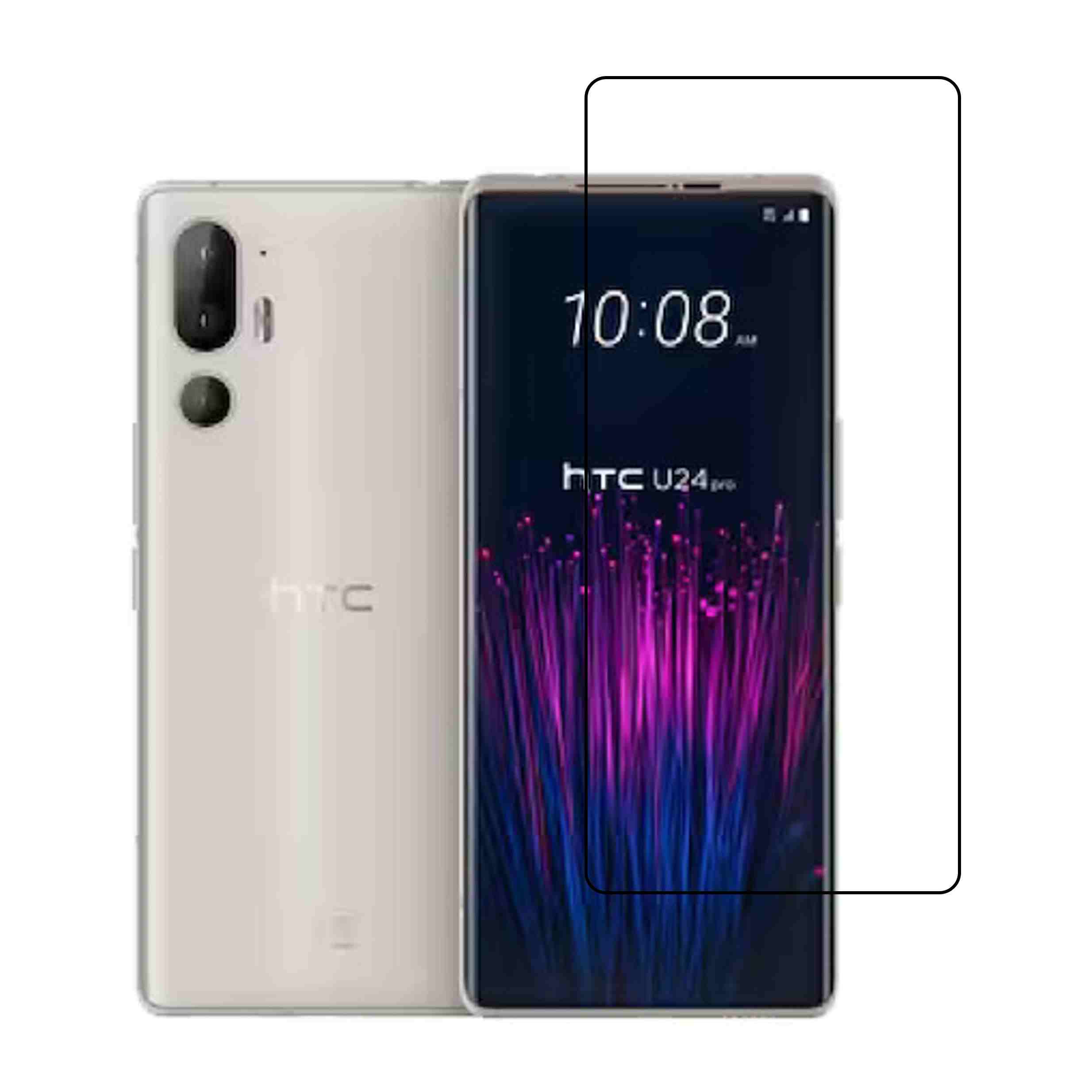 HTC U24 Pro TPU Protective Compatible Flexible Unbreakable Mobile Screen Protector