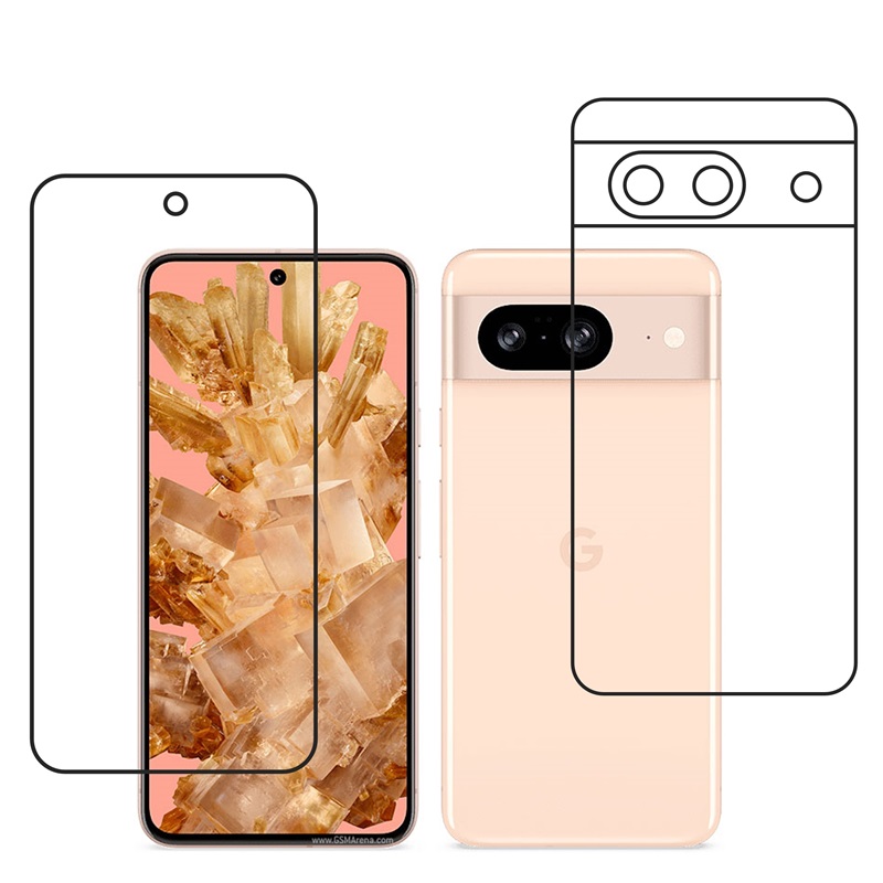 Google Pixel 8 Protective Compatible Mobile Screen Protector For (Not a Tempered glass)