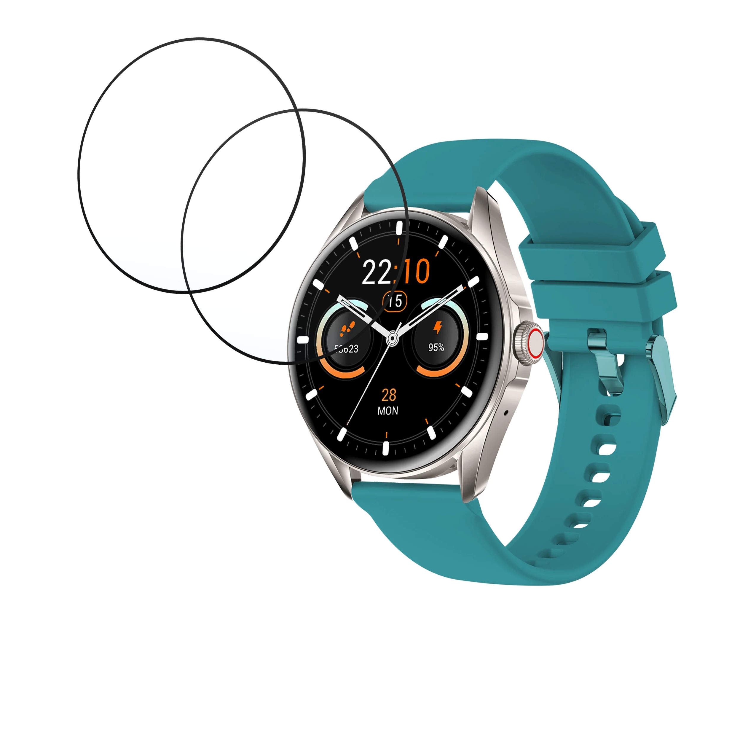 Maxima Max Pro Fire Smartwatch Screen Protector 9H Protective Compatible Flexible