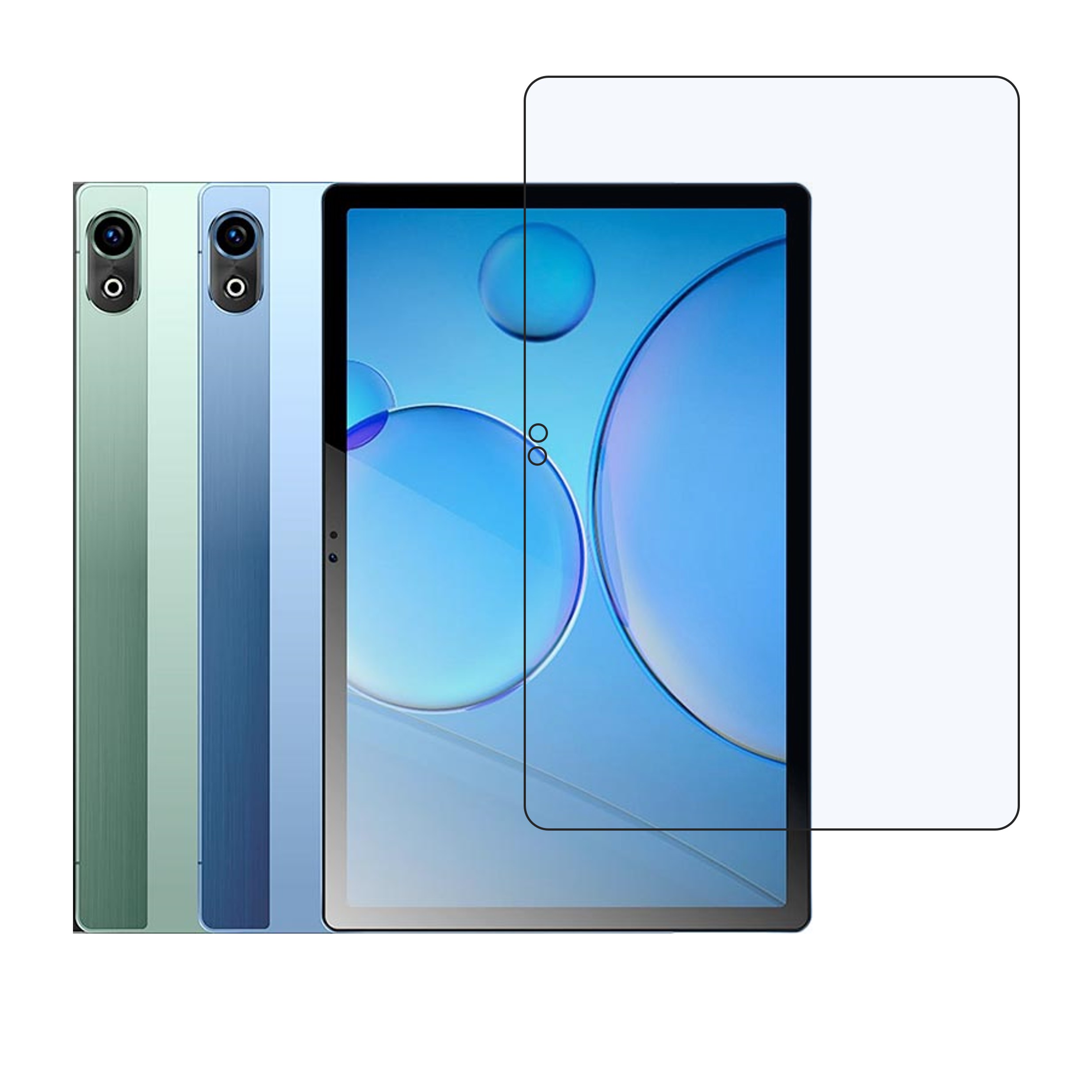 Doogee T10Plus Tablet Screen Protector 9H Protective Compatible Flexible
