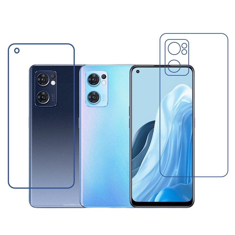 Oppo Find X5 Lite 9H Front & Back Flexible Compatible Mobile Screen Protector (Not a Tempered glass)