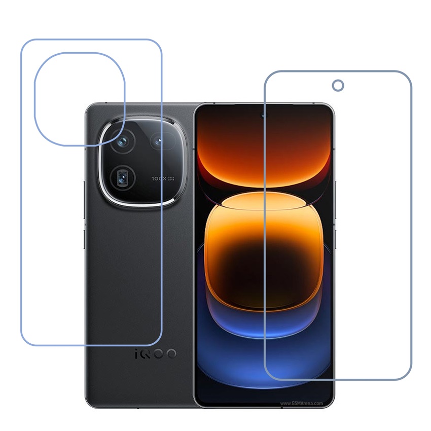 vivo iQOO 12 Protective Compatible Mobile Screen Protector For (Not a Tempered glass)