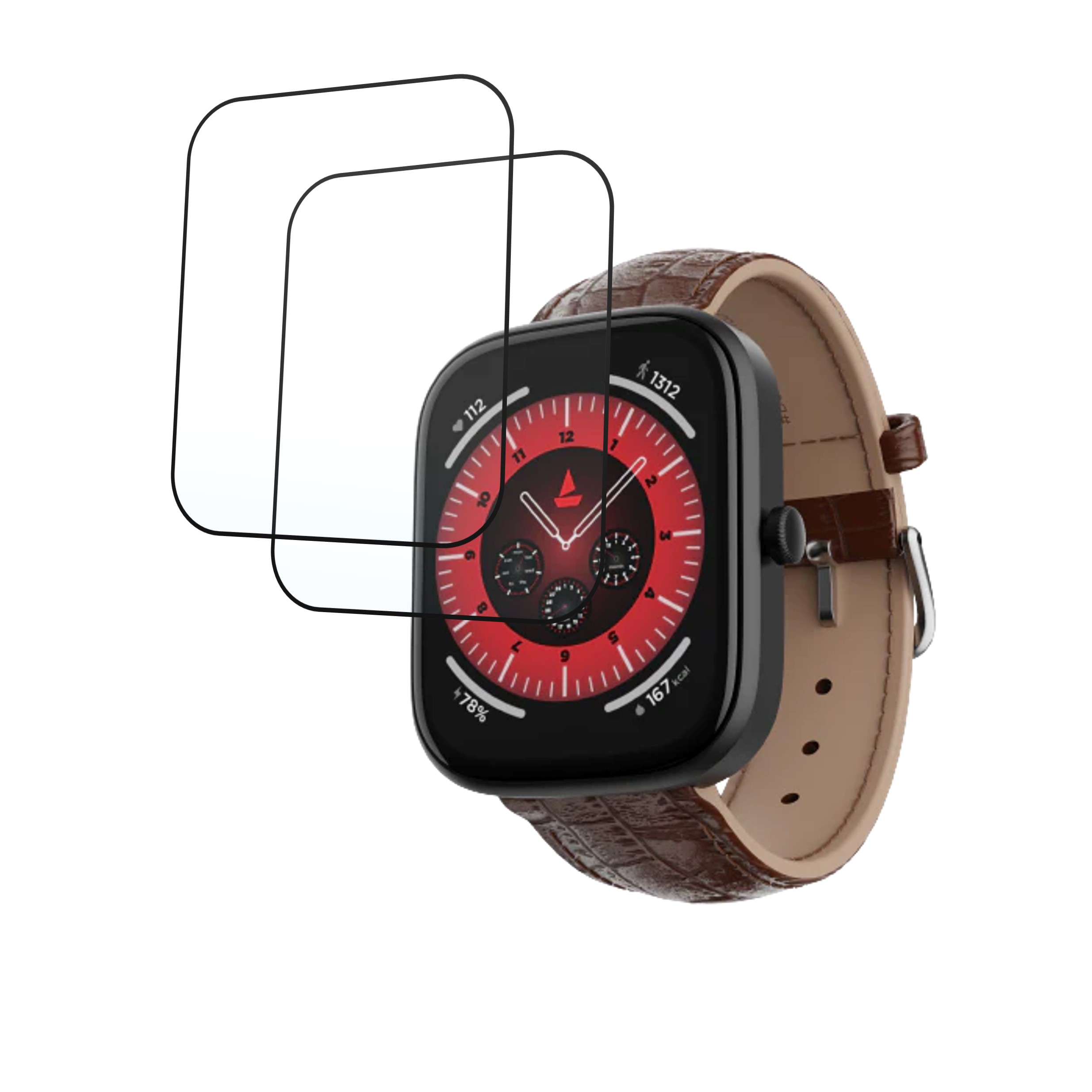 boAt Ultima Chronos Smartwatch Screen Protector 9H Protective Compatible Flexible