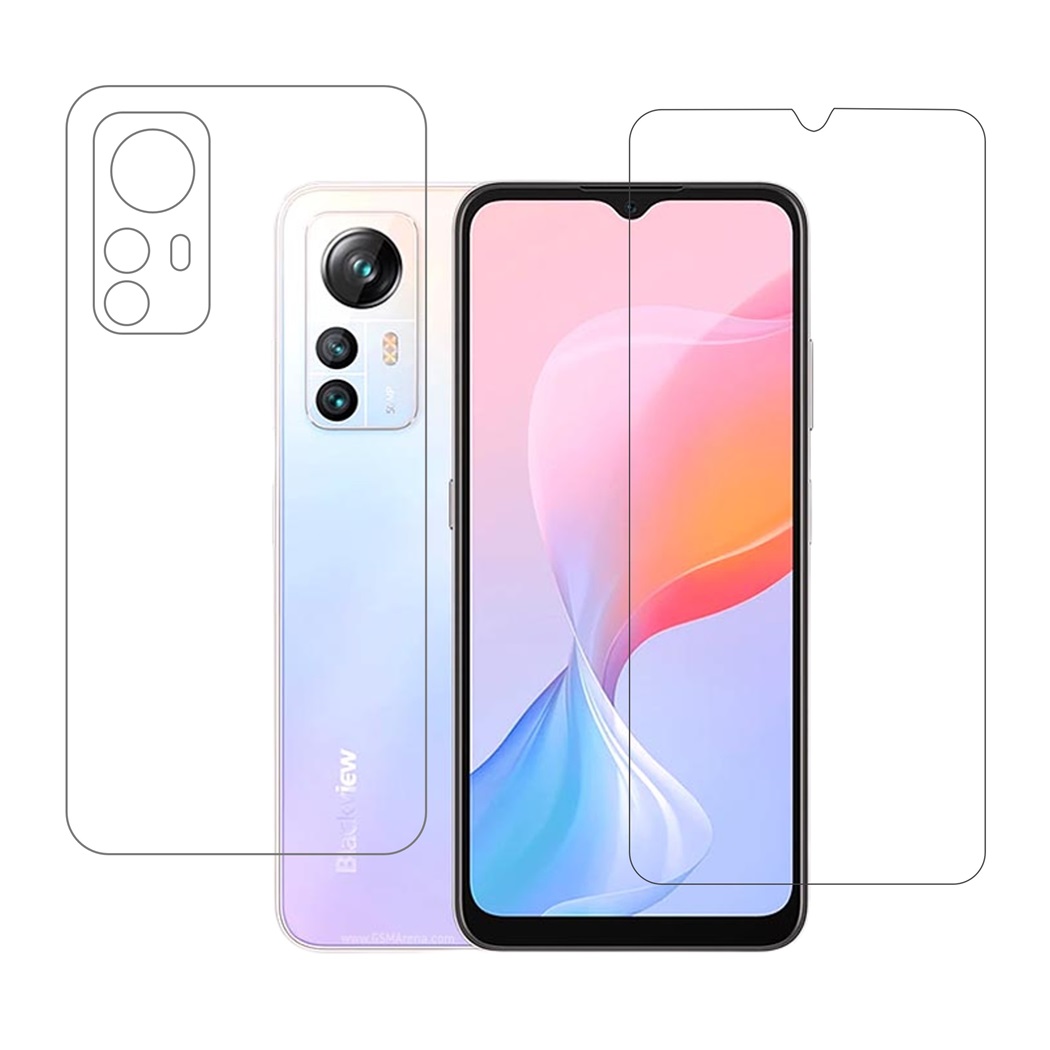 Blackview A85 9H Protective Compatible Mobile Screen Protector For Front & Back (Not a Tempered glass)