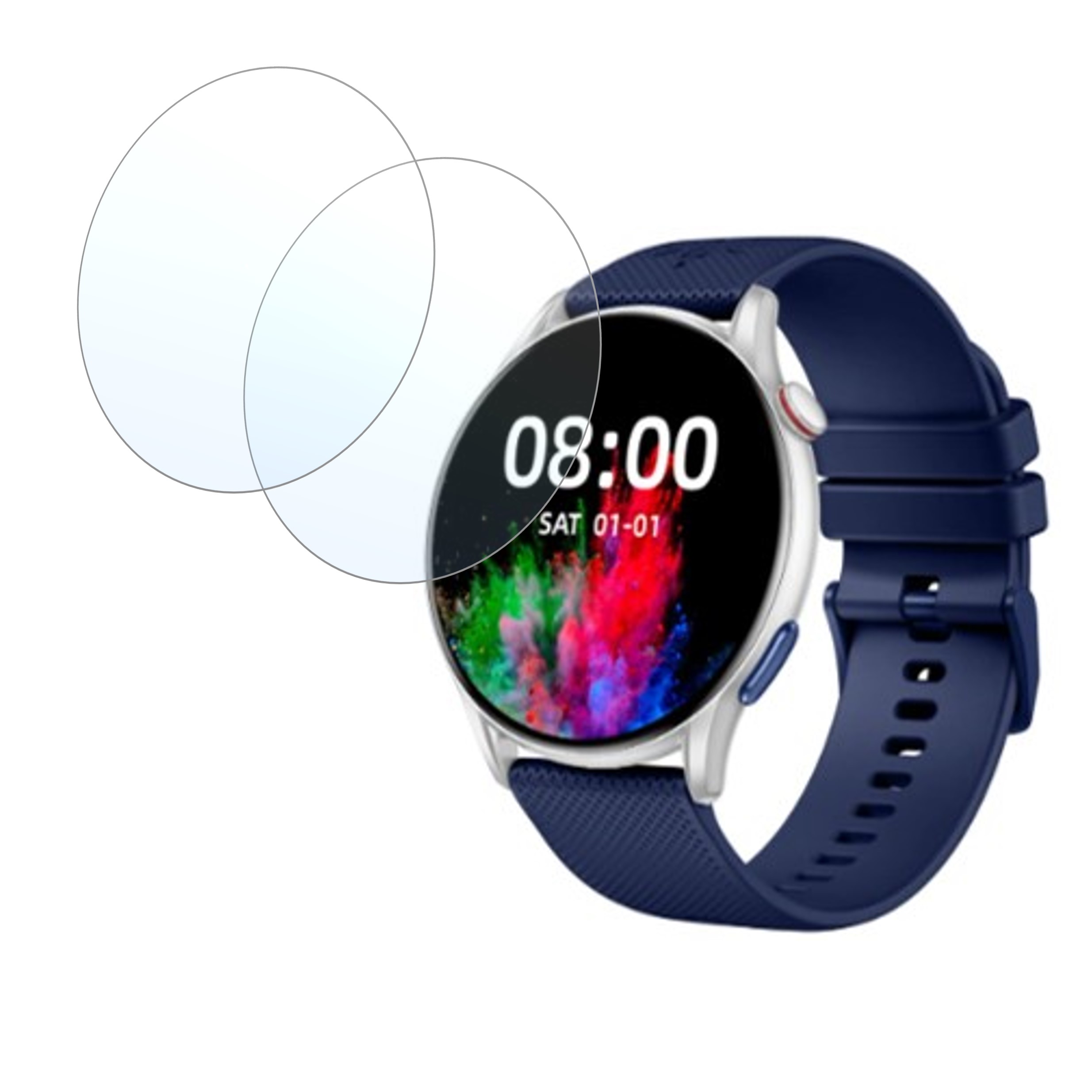 cultsport Ace XR 1.43 Smartwatch Screen Protector 9H Protective Compatible Flexible