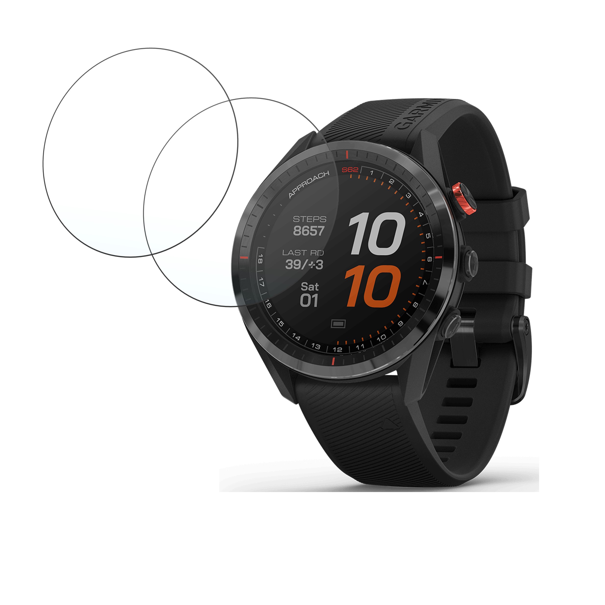 Garmin Approach S62 Smartwatch Screen Protector 9H Protective Compatible Flexible