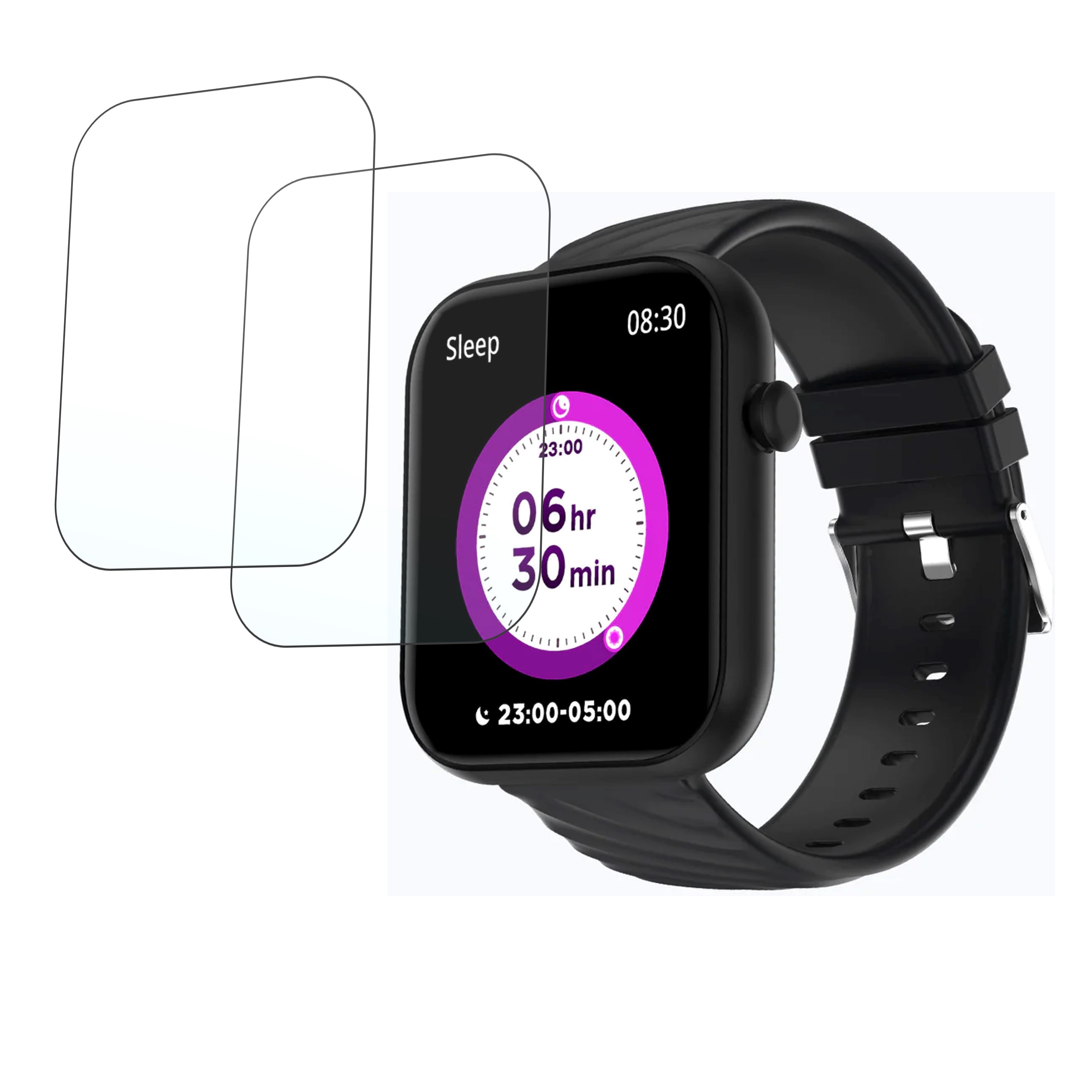 Zebronics Drip Pro Smartwatch Screen Protector 9H Protective Compatible Flexible