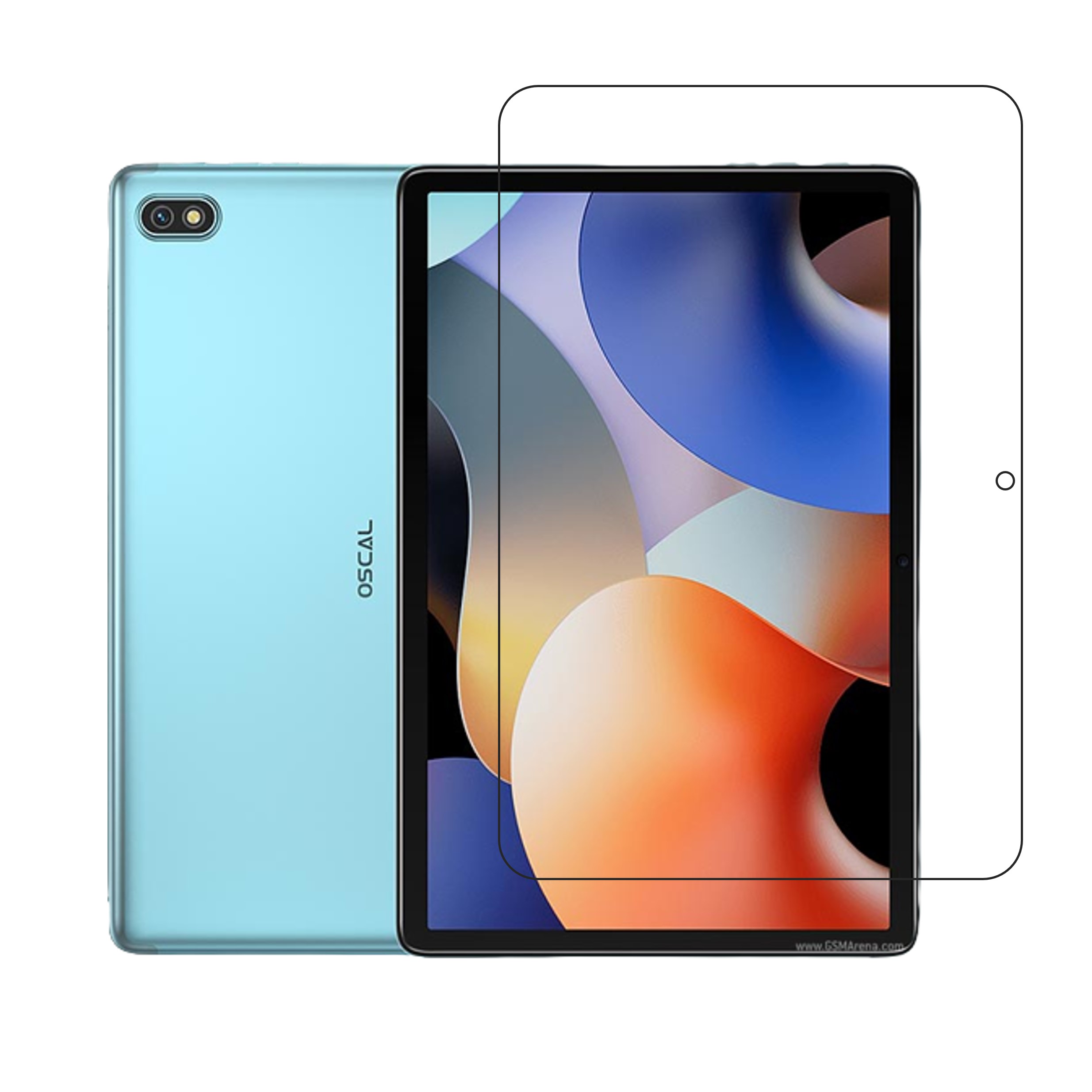 Blackview Oscal Pad 10 Tablet Screen Protector 9H Protective Compatible Flexible