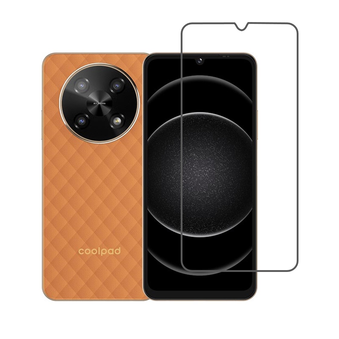 Coolpad C16s Compatible With Mobile Front Screen Protector  (Flexible Screen Protector)