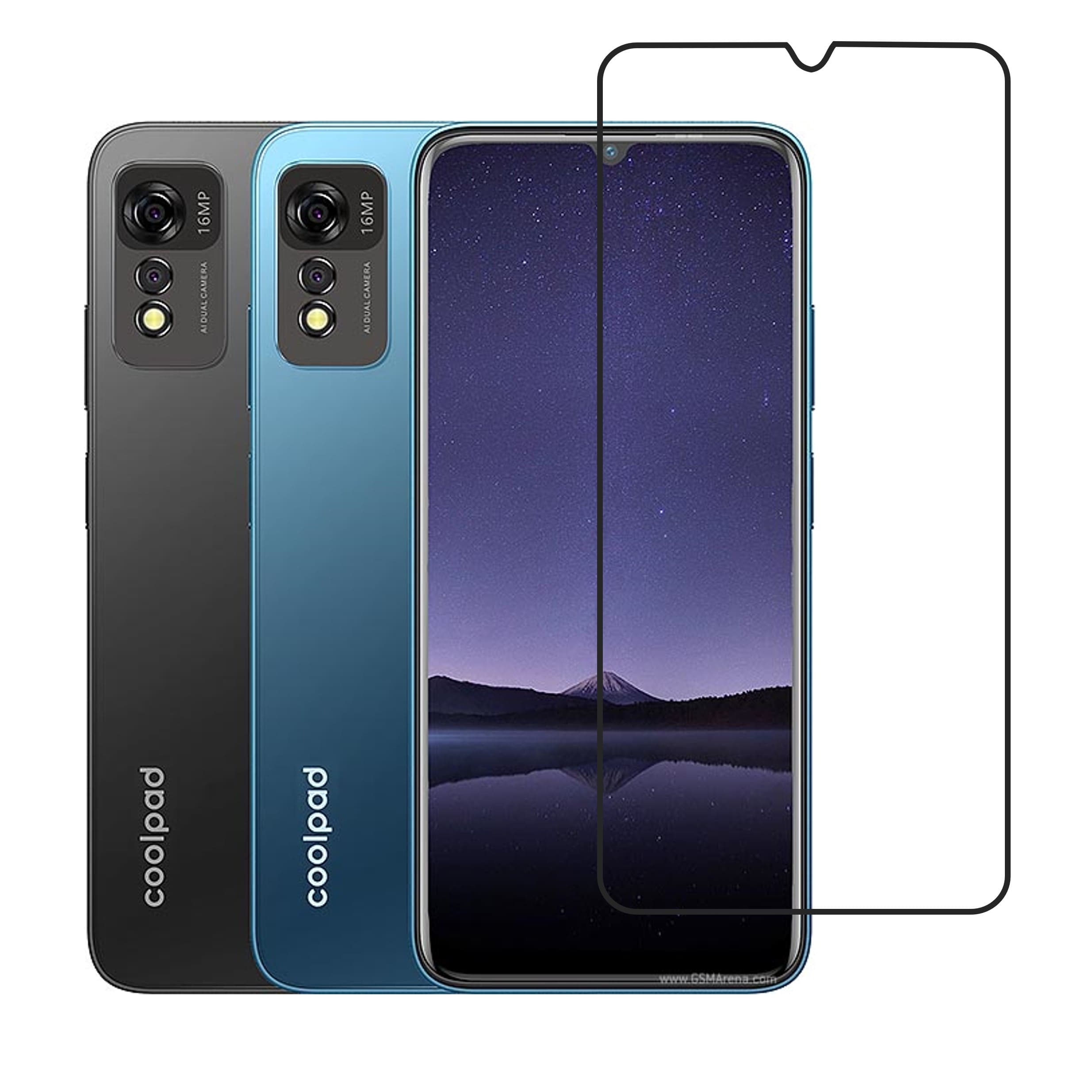 Coolpad CP12p Compatible With Mobile Front Screen Protector  (Flexible Screen Protector)