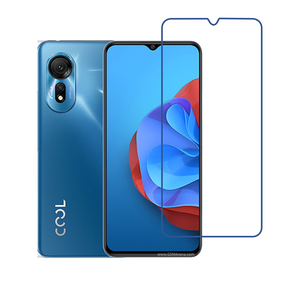 Coolpad Cool 20s Compatible With Mobile Front Screen Protector  (Flexible Screen Protector)