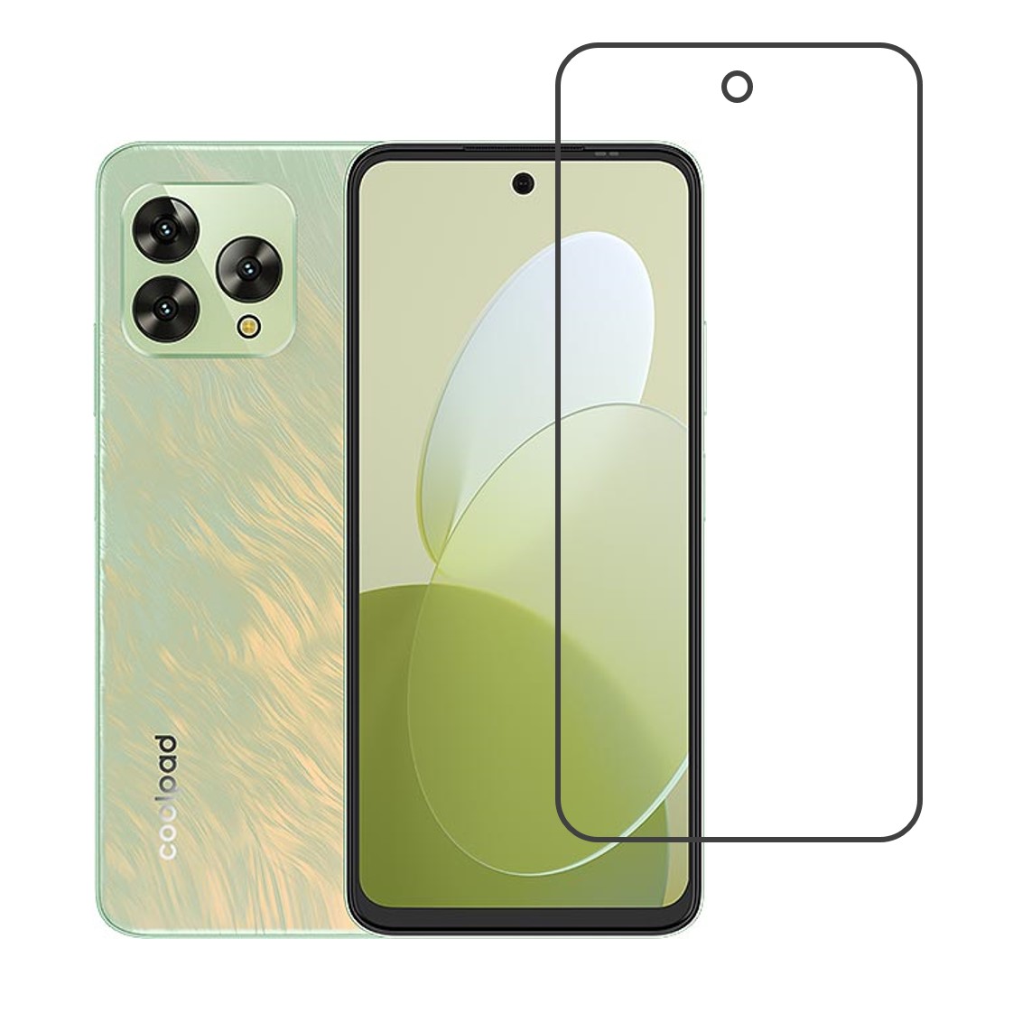 Coolpad Cool 30 Play Compatible With Mobile Front Screen Protector  (Flexible Screen Protector)