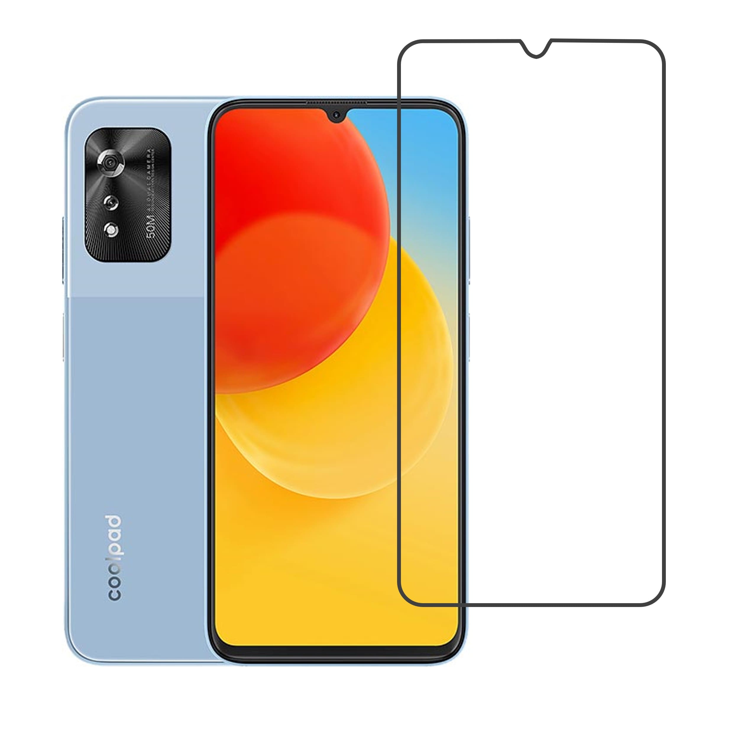 Coolpad Cool 30i Compatible With Mobile Front Screen Protector  (Flexible Screen Protector)