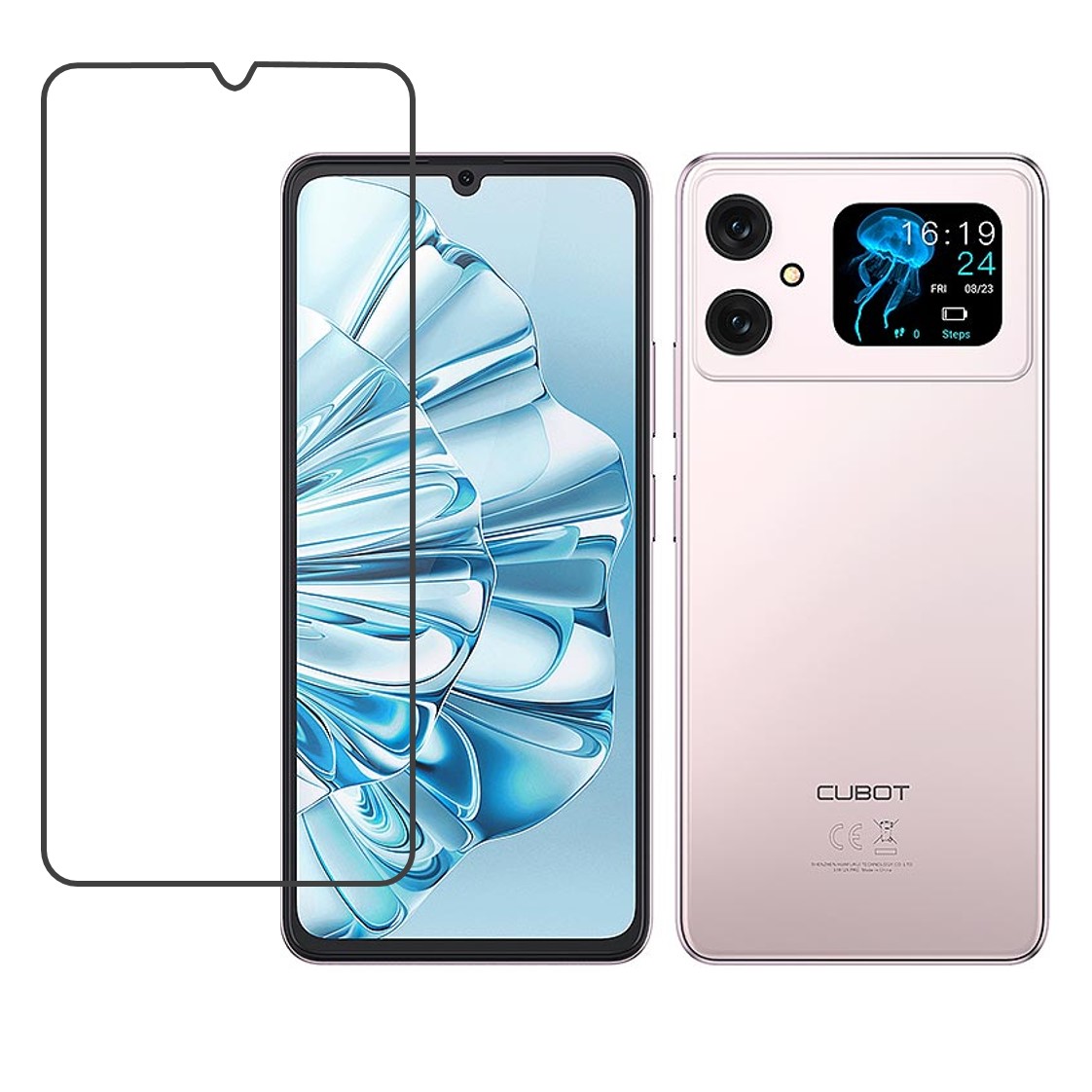 Cubot A20 Compatible With Mobile Front Screen Protector  (Flexible Screen Protector)