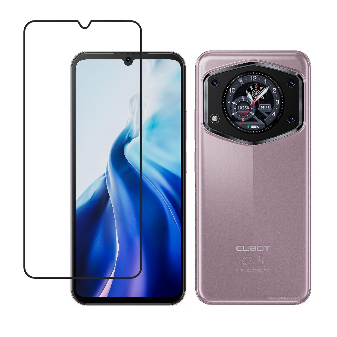 Cubot A30 Compatible With Mobile Front Screen Protector  (Flexible Screen Protector)