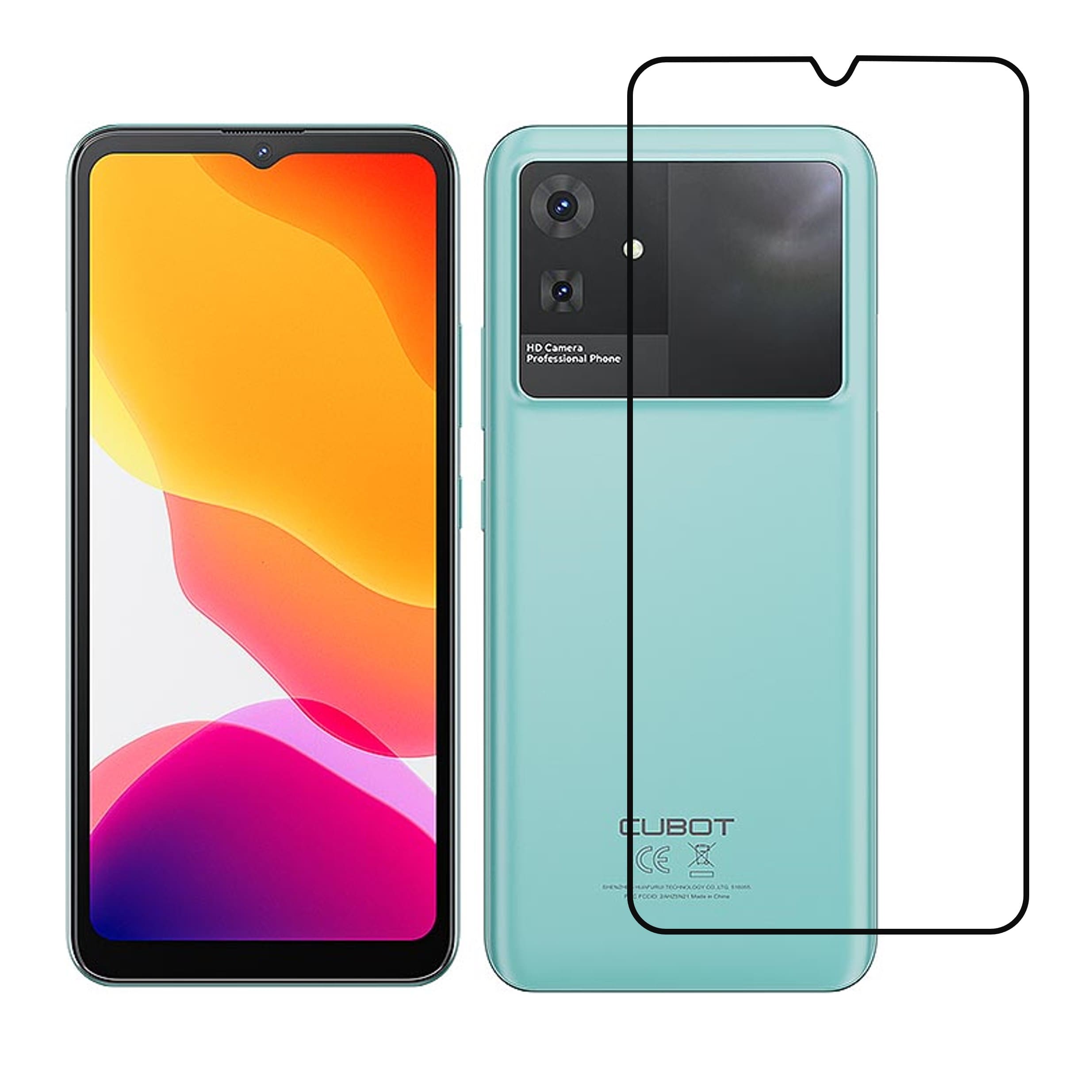 Cubot Note 21 Compatible With Mobile Front Screen Protector  (Flexible Screen Protector)