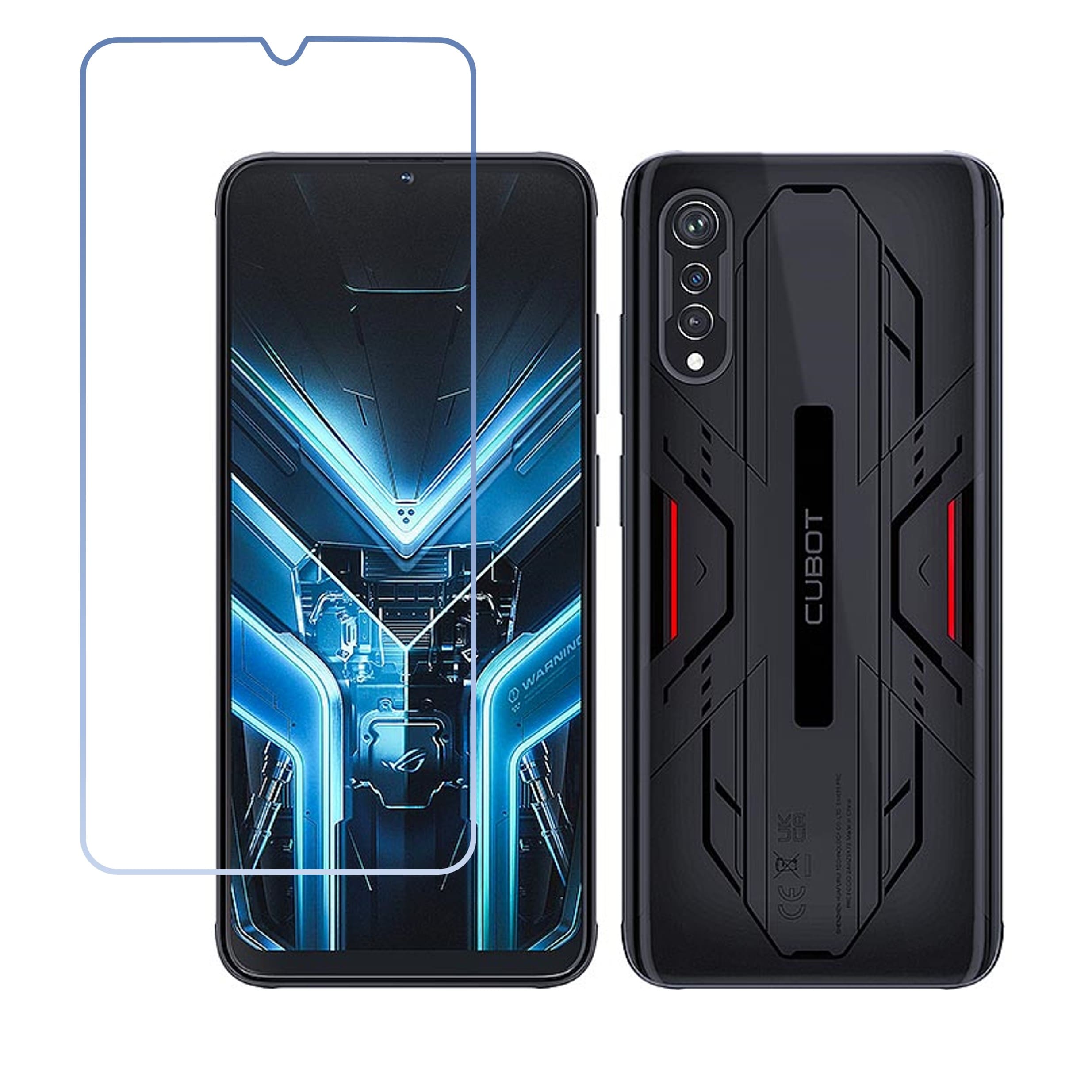 Cubot X70 Compatible With Mobile Front Screen Protector  (Flexible Screen Protector)