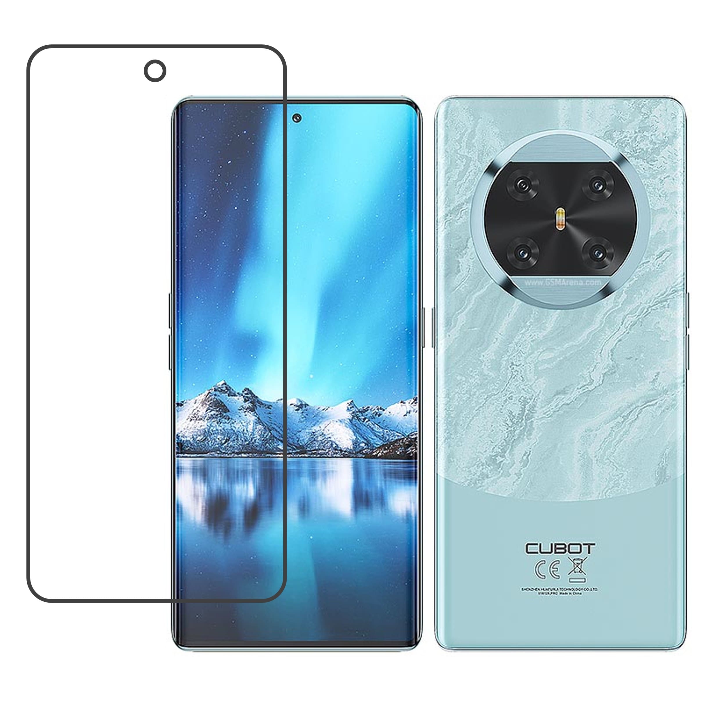 Cubot X90 Compatible With Mobile Front Screen Protector  (Flexible Screen Protector)