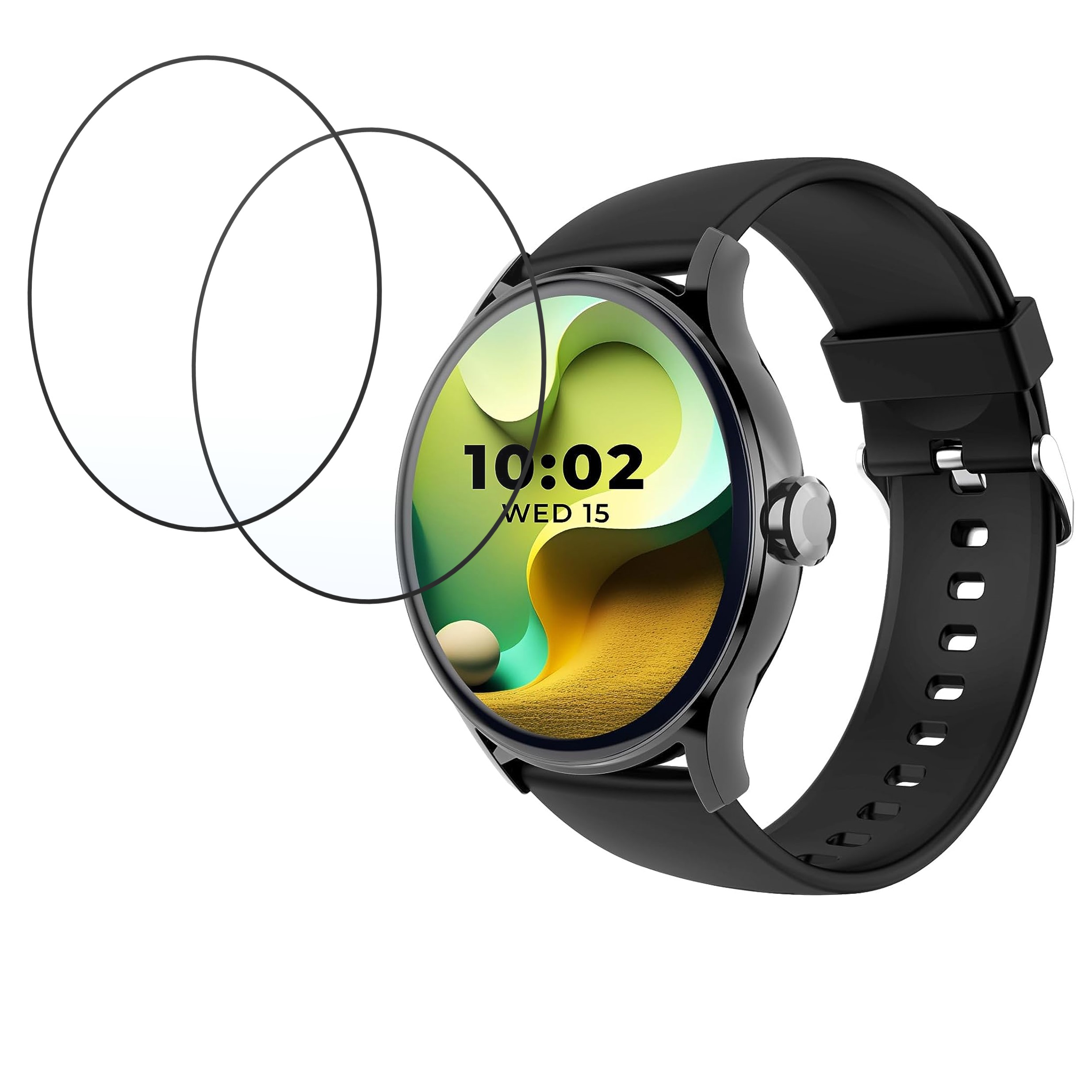 beatXP Flare Pro Smartwatch Screen Protector 9H Protective Compatible Flexible