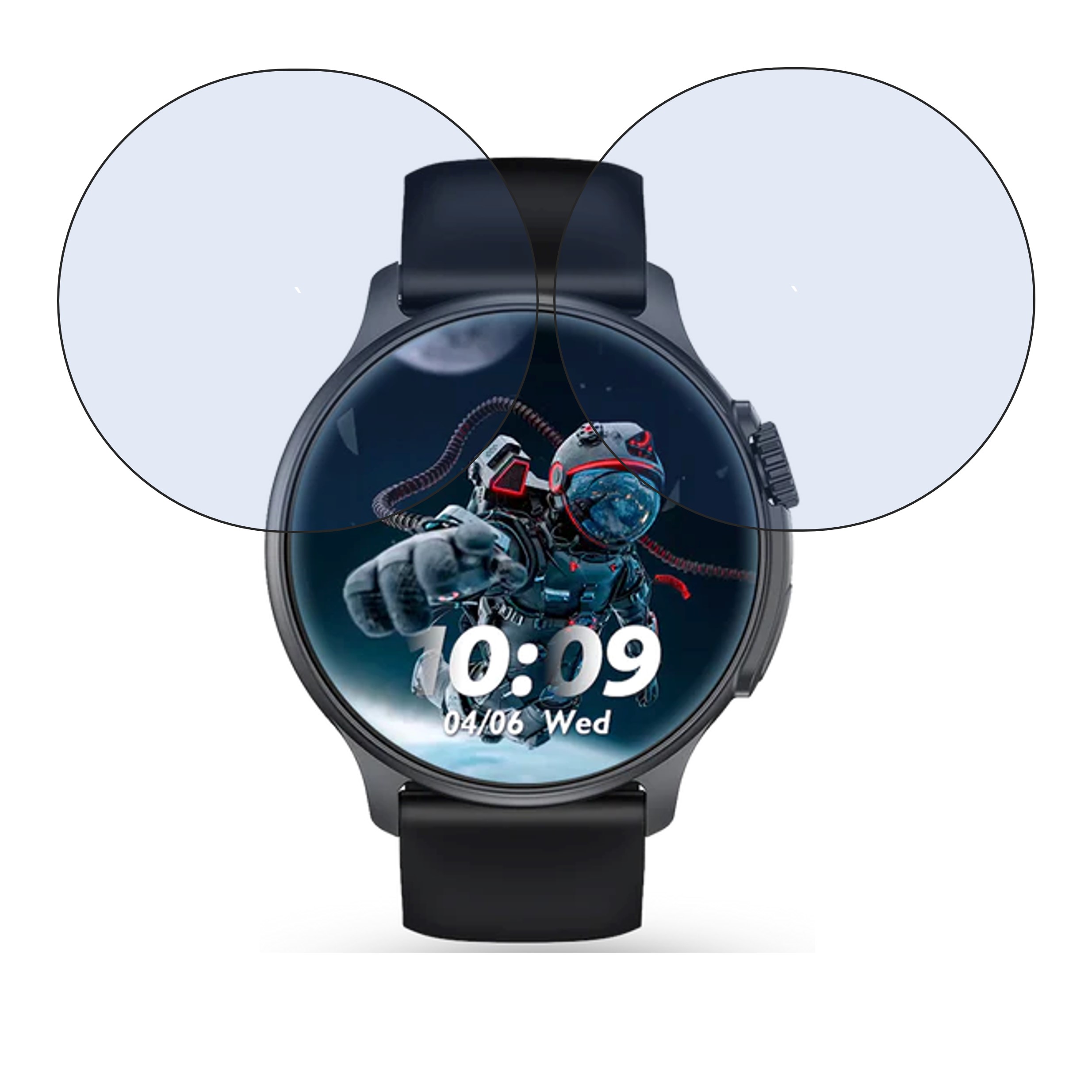 URBAN Quest Smartwatch Screen Protector 9H Protective Compatible Flexible