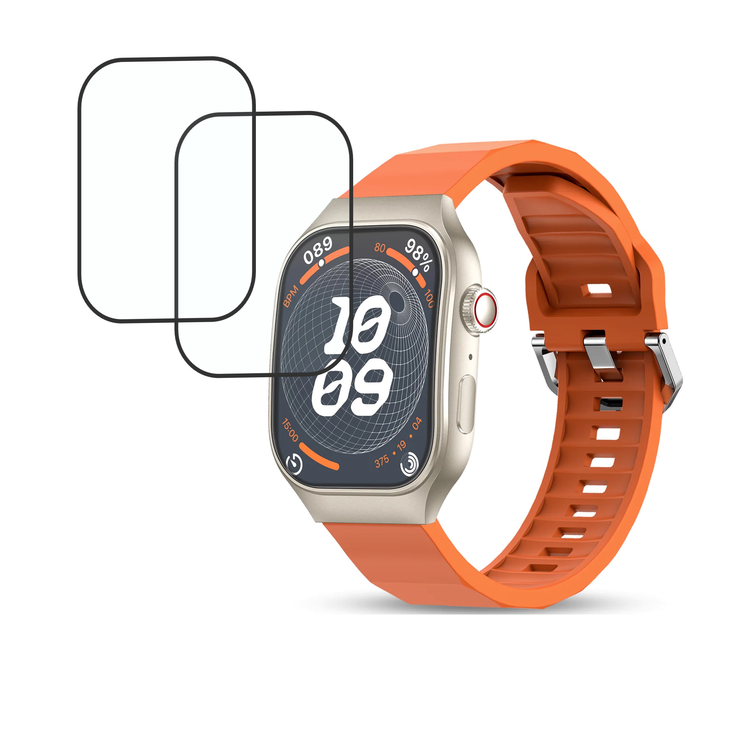 Pebble Curve Smartwatch Screen Protector 9H Protective Compatible Flexible