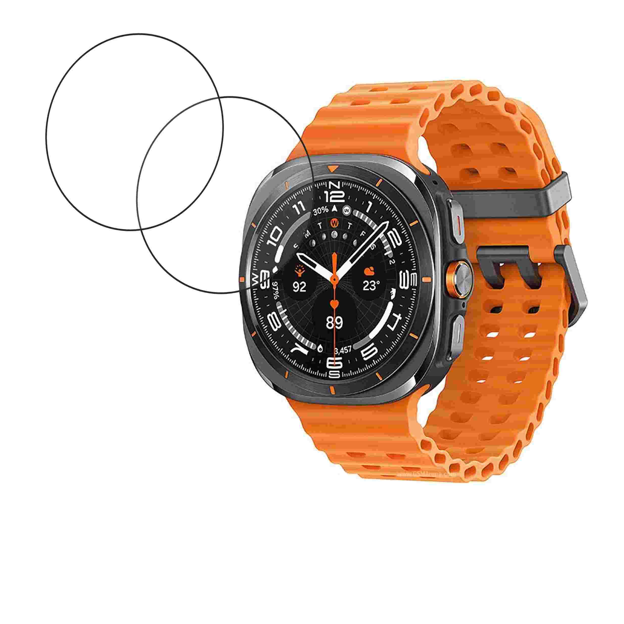 Samsung Galaxy Watch Ultra Smartwatch Screen Protector 9H Protective Compatible Flexible