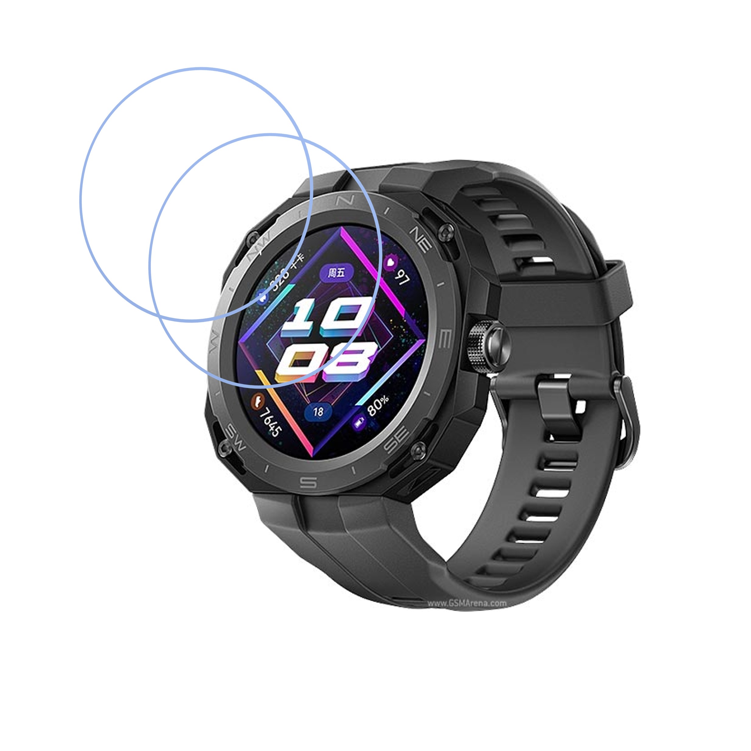 Huawei Watch GT Cyber Smartwatch Screen Protector 9H Protective Compatible Flexible