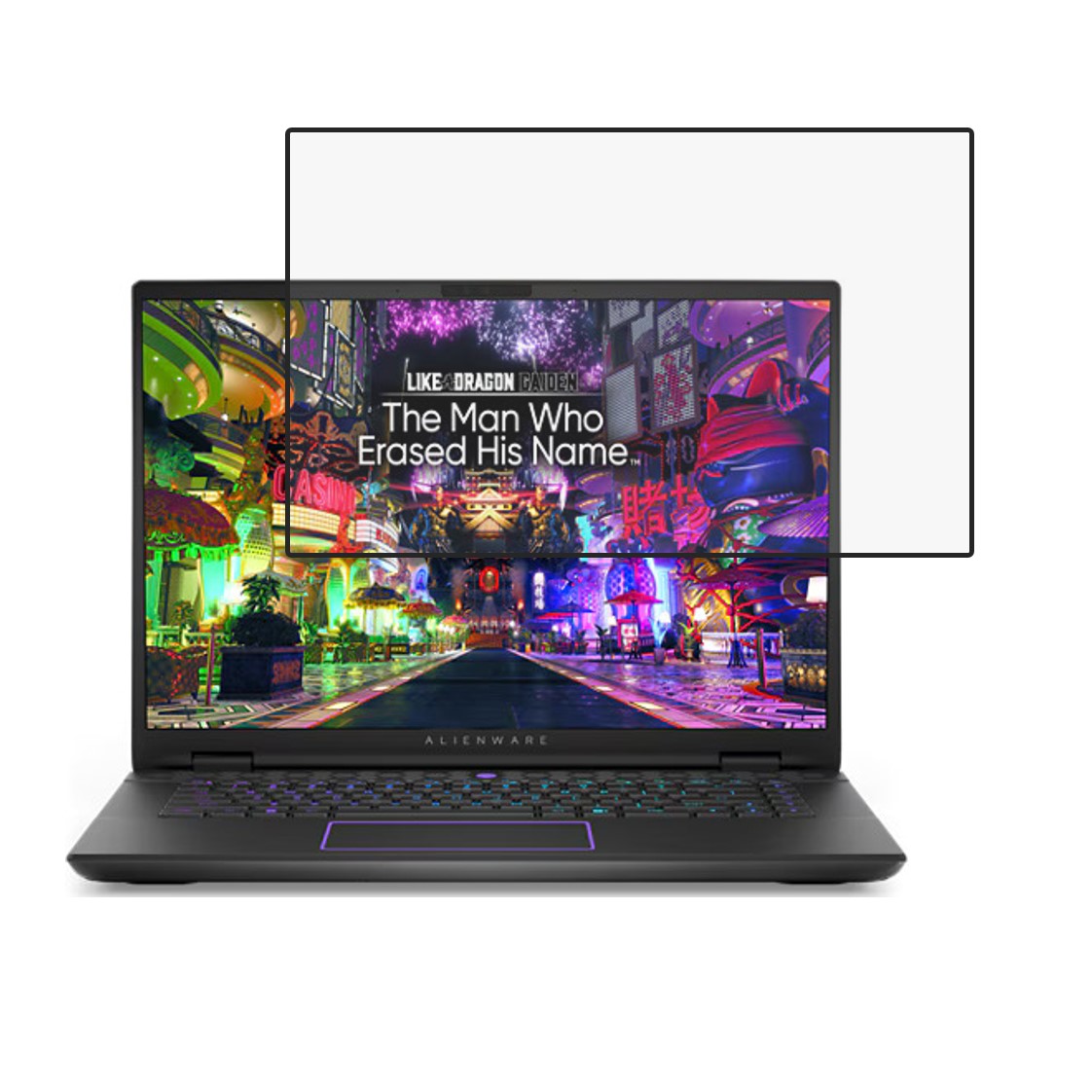 Laptop Screen Protector Compatible With Dell Alienware m16 R2 2024 Laptop (16 Inch) 9H Flexible