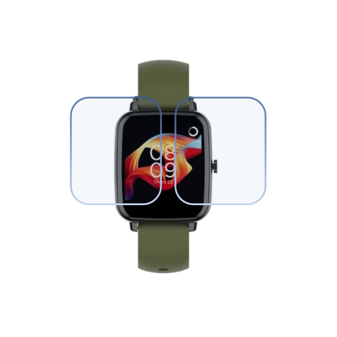boAt Watch Mercury Smartwatch Screen Protector 9H Protective Compatible Flexible