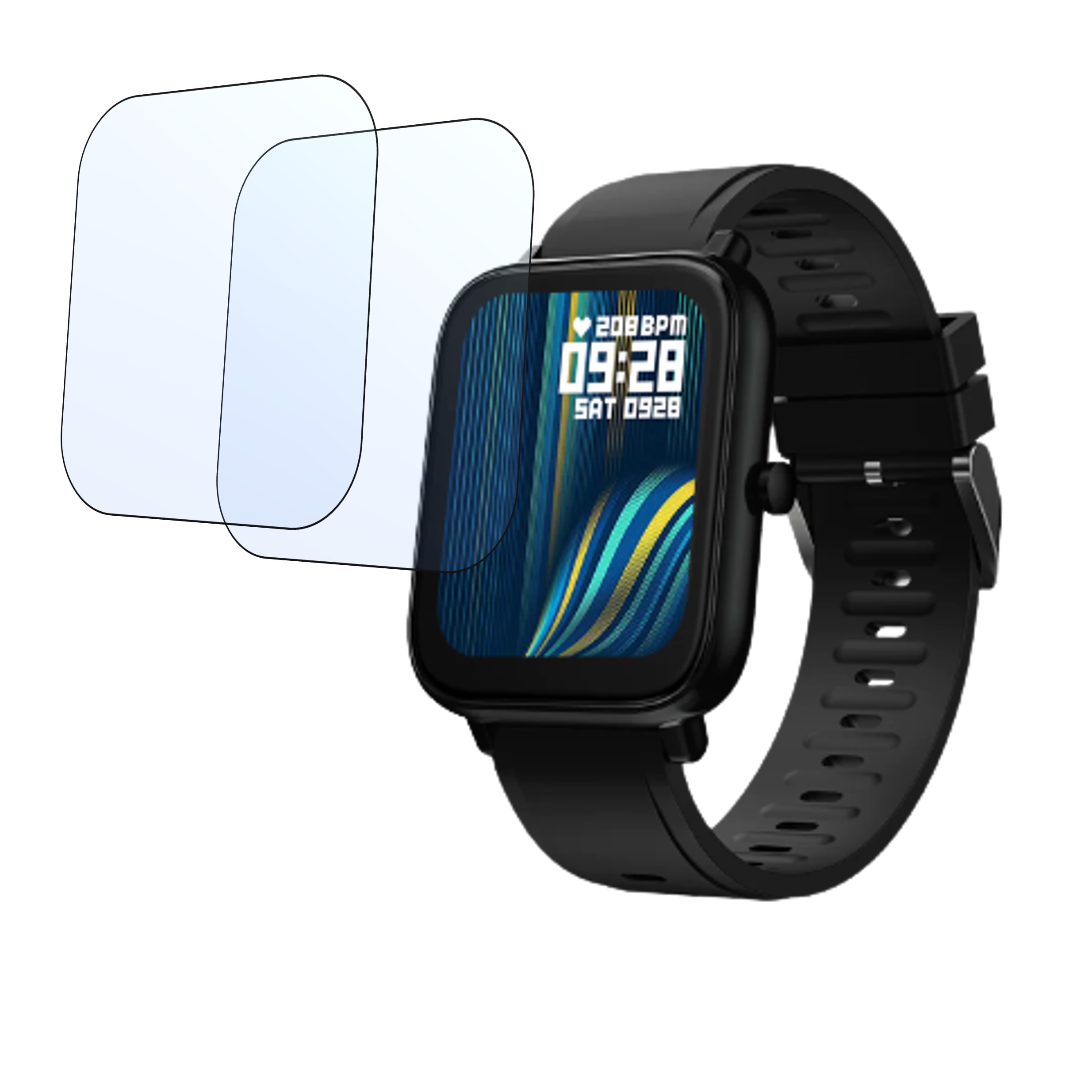 Molife Sense 315 Smartwatch Screen Protector 9H Protective Compatible Flexible