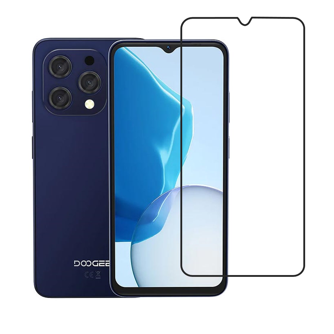 Doogee N55 Pro Compatible With Mobile Front Screen Protector  (Flexible Screen Protector)